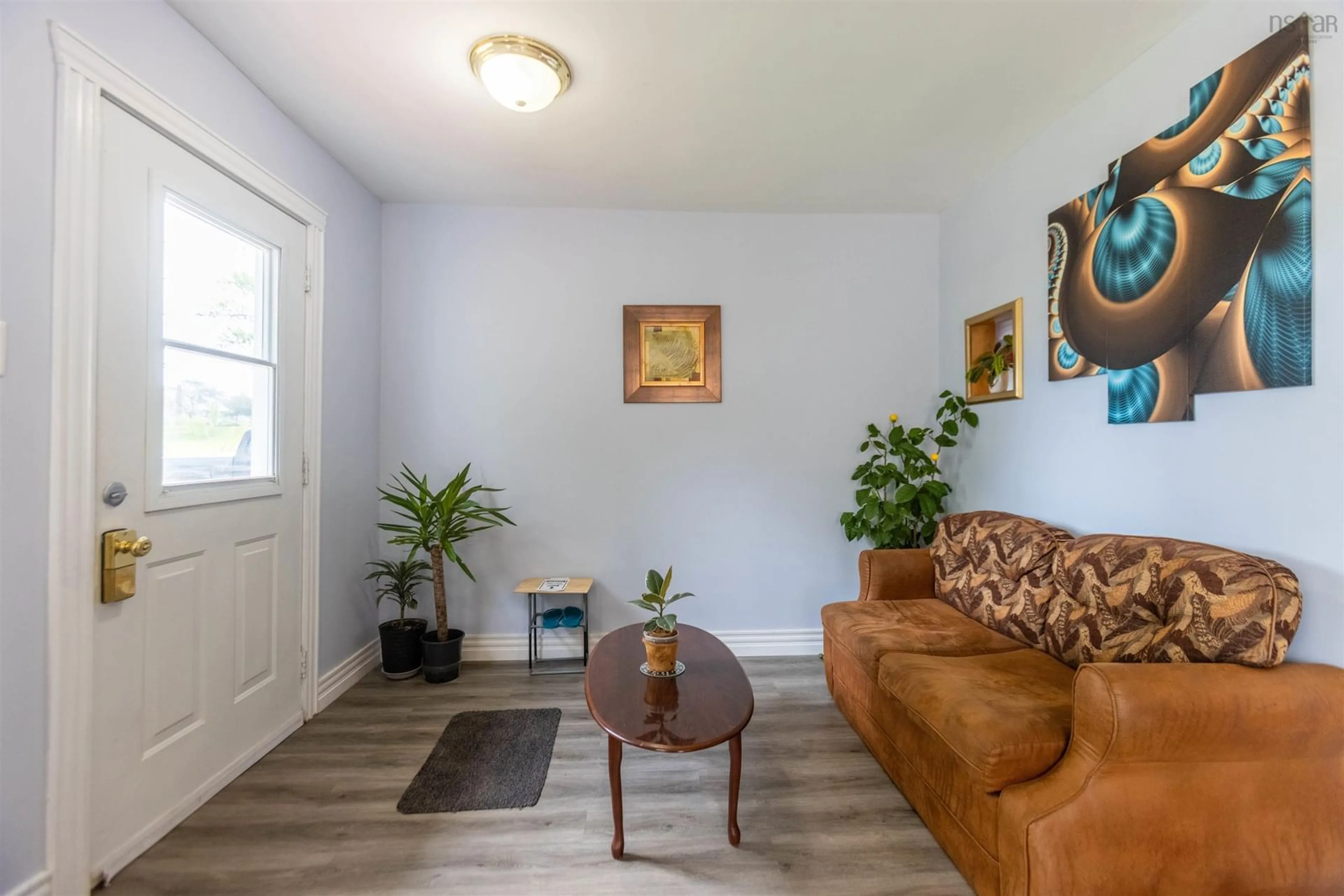 Living room with furniture, unknown for 35 Hickman St, Amherst Nova Scotia B4H 2M3