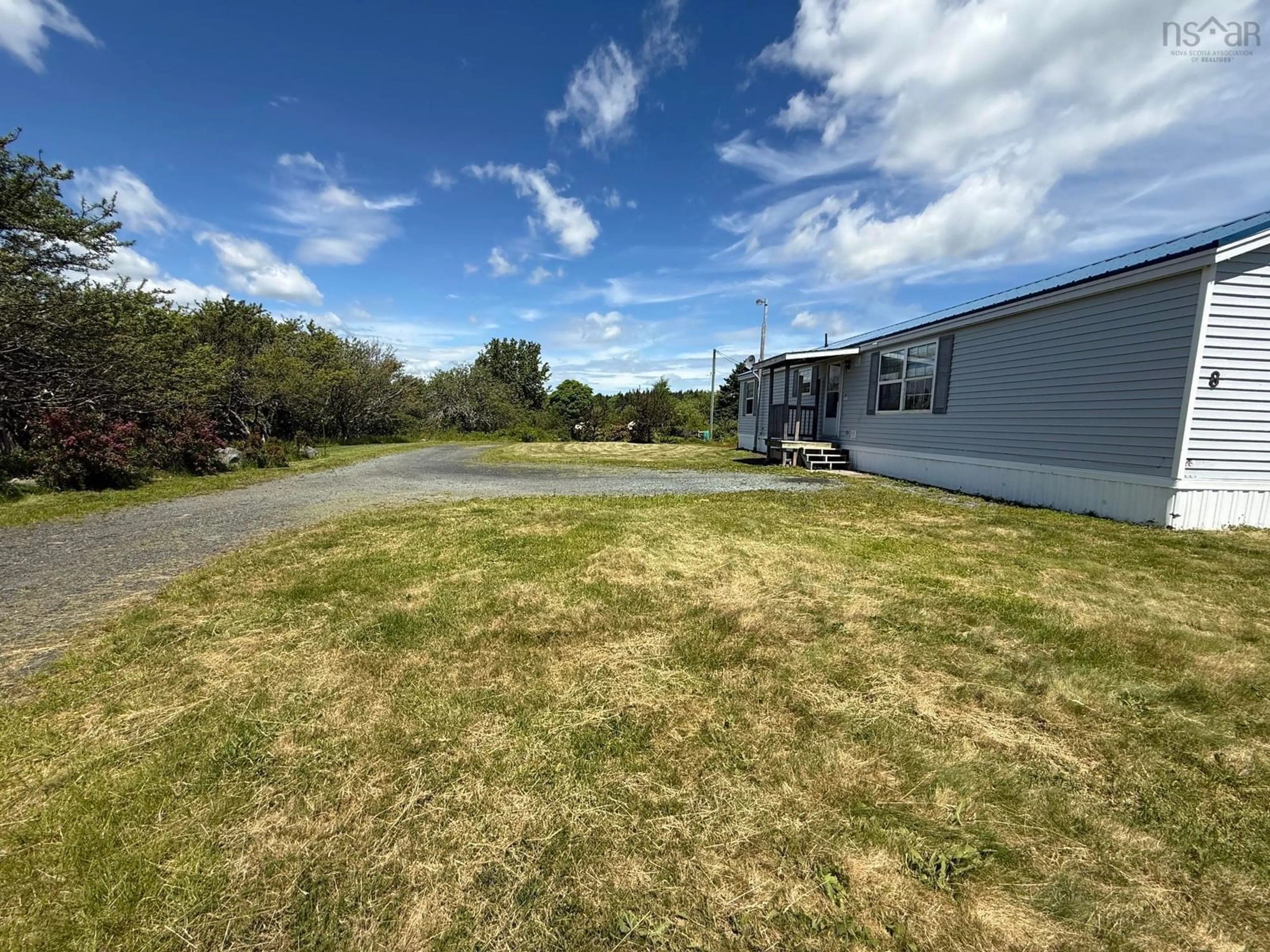A pic from outside/outdoor area/front of a property/back of a property/a pic from drone, water/lake/river/ocean view for 32 Massie Rd, West Dublin Nova Scotia B0R 1C0