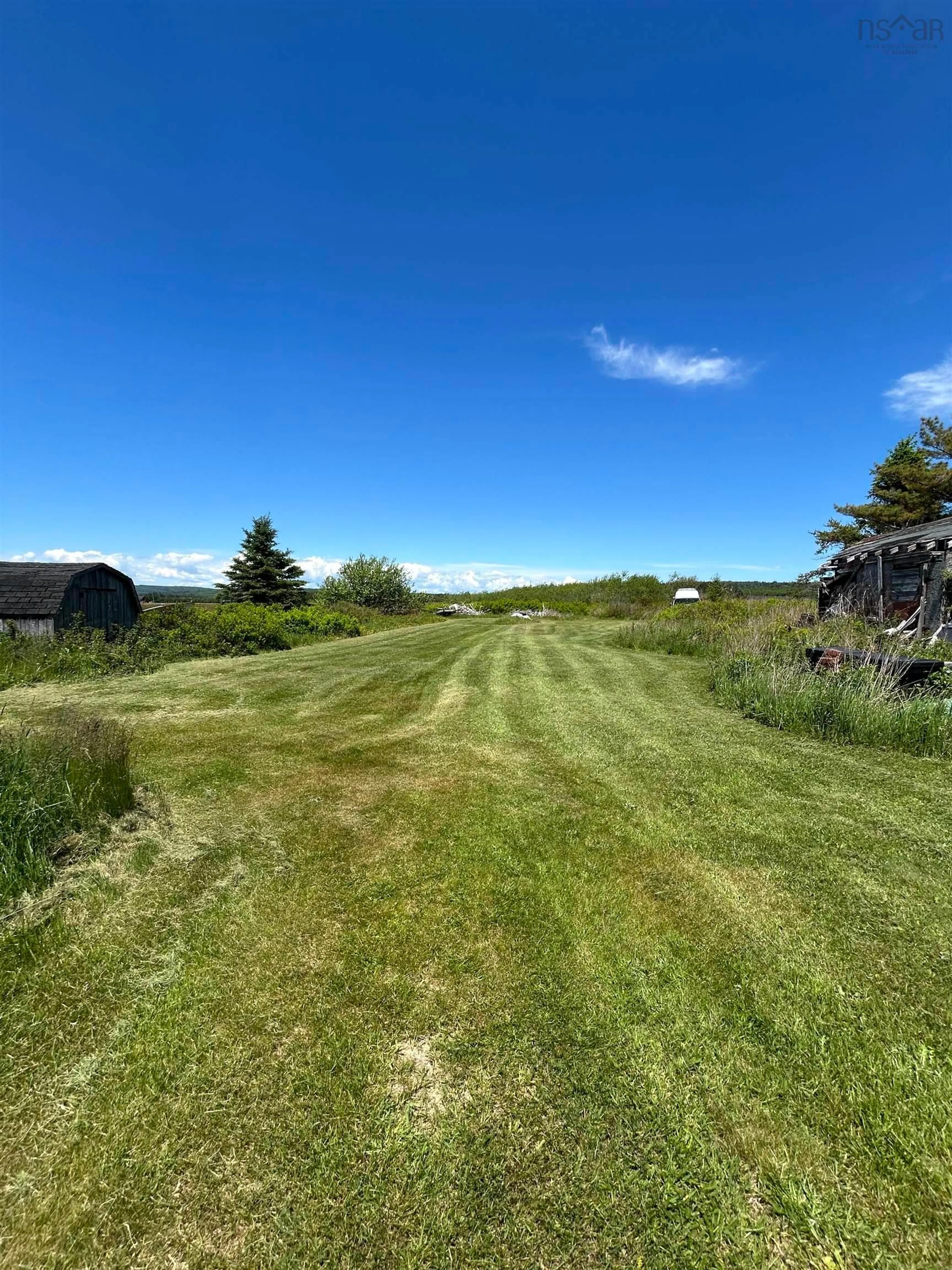 A pic from outside/outdoor area/front of a property/back of a property/a pic from drone, mountain view for 217 Back St, Advocate Harbour Nova Scotia B0M 1A0