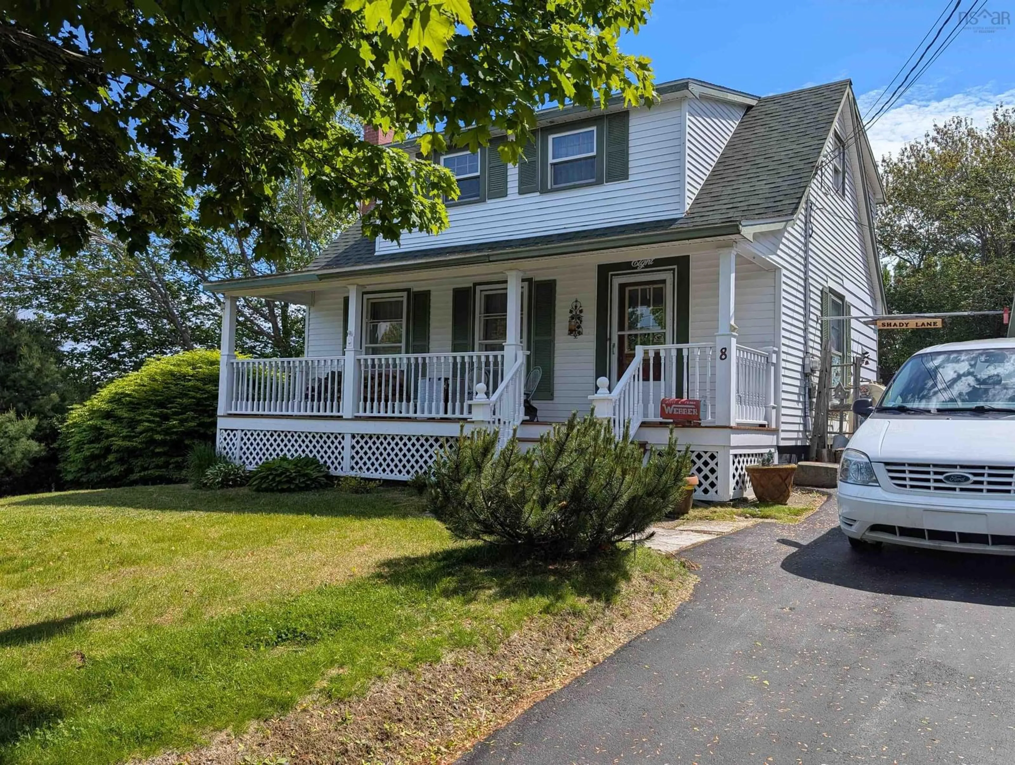 Home with vinyl exterior material, street for 8 Major St, Westphal Nova Scotia B2X 1A4