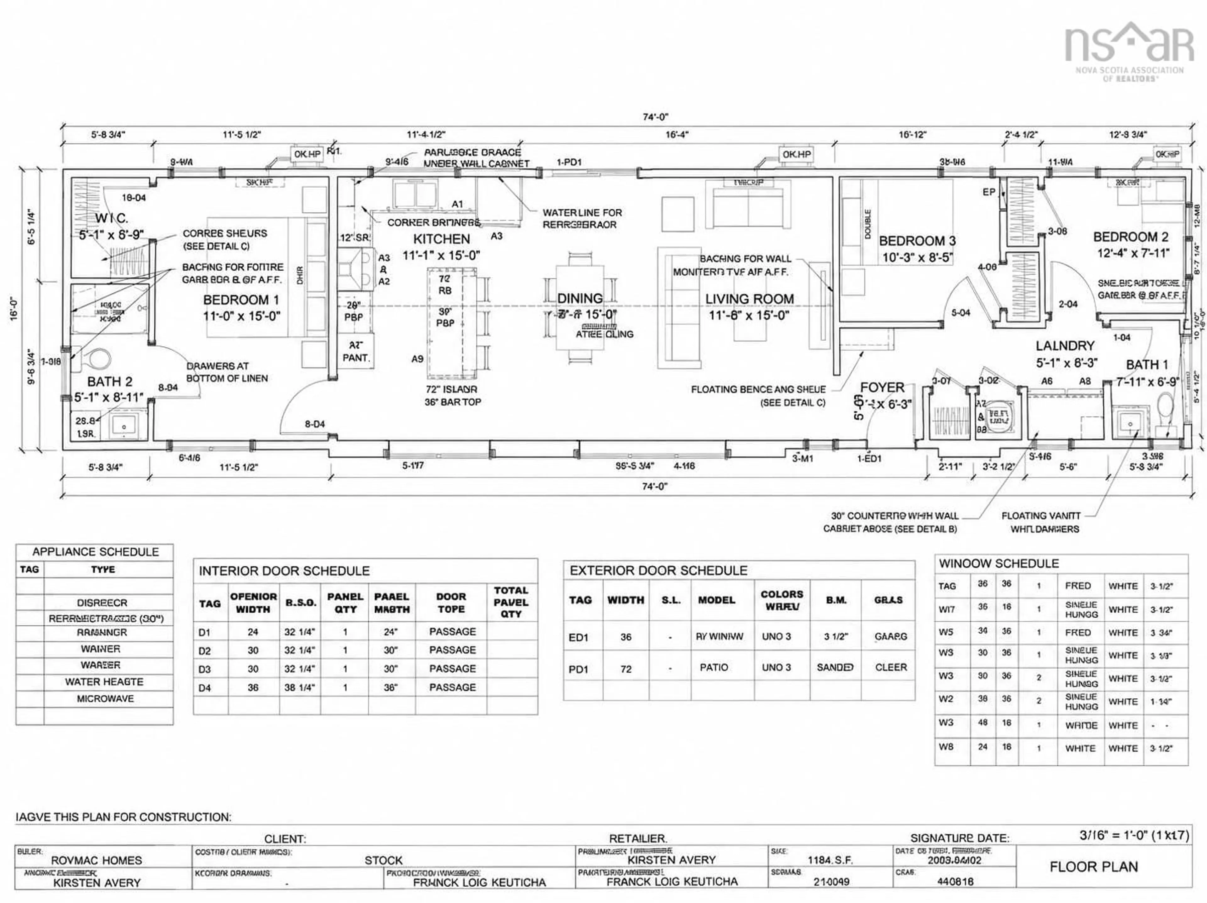 Floor plan for 30 Fernwood Dr, Amherst Nova Scotia B4H 4P4
