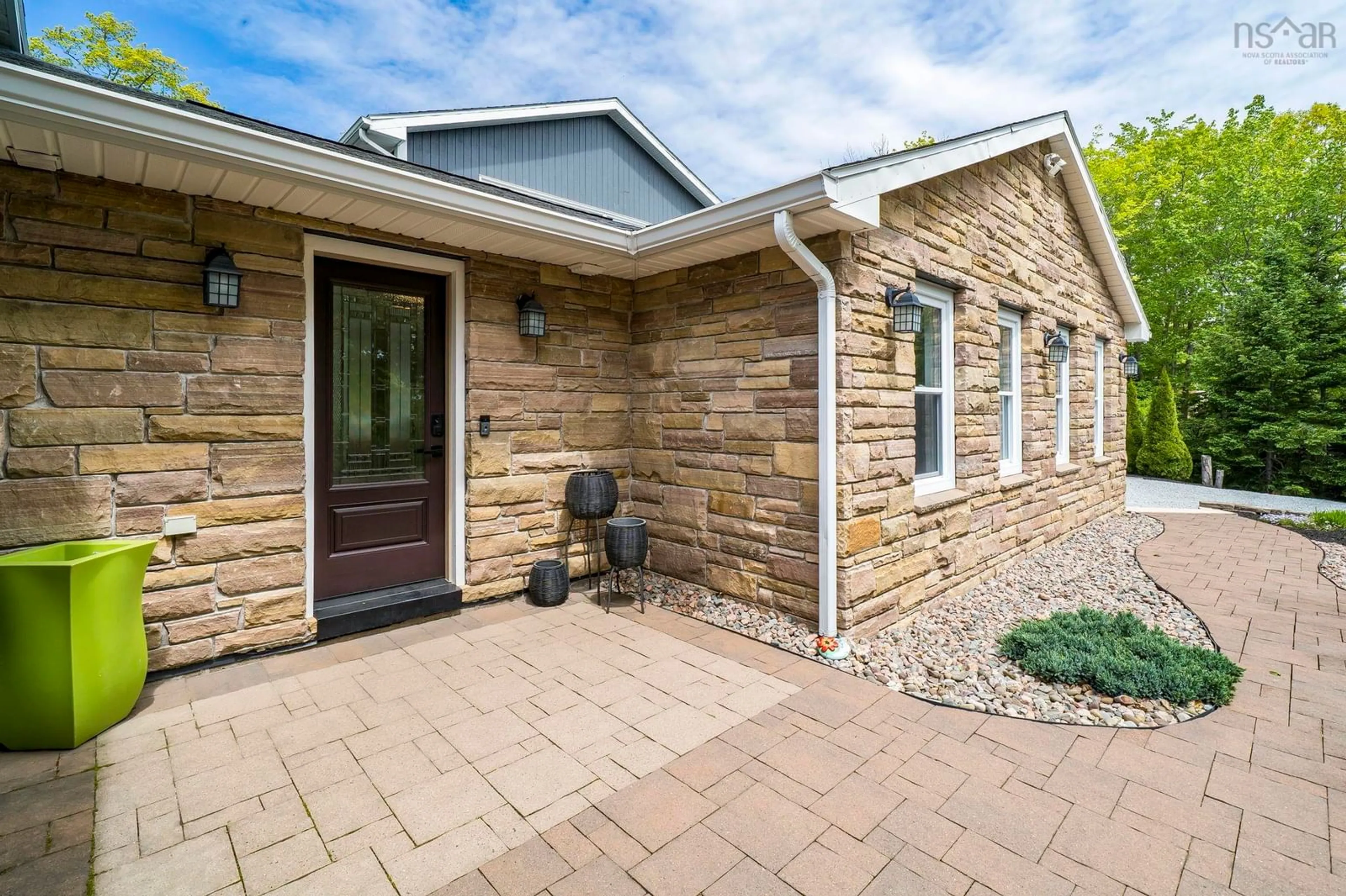 Home with brick exterior material, street for 5 Confederation Ave, Fall River Nova Scotia B2T 1N1