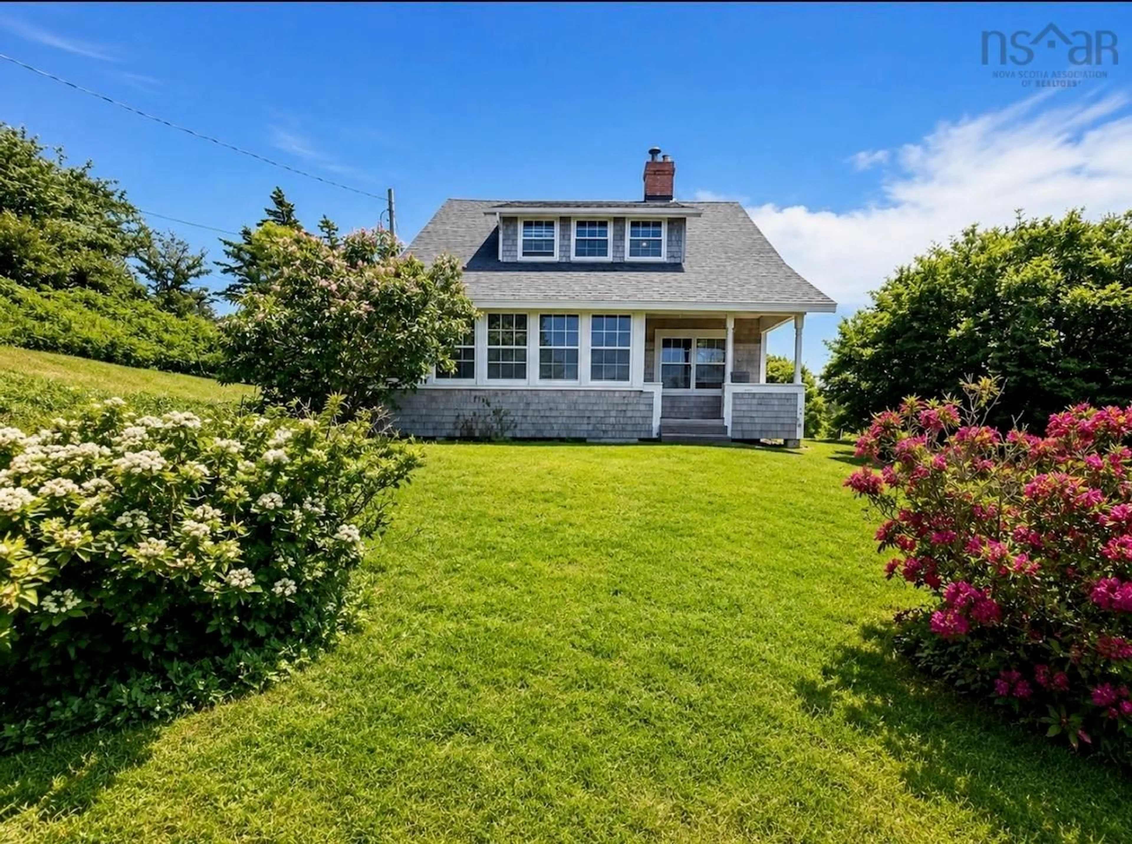 A pic from outside/outdoor area/front of a property/back of a property/a pic from drone, unknown for 373 Lake Darling Rd, Short Beach Nova Scotia B5A 5L1