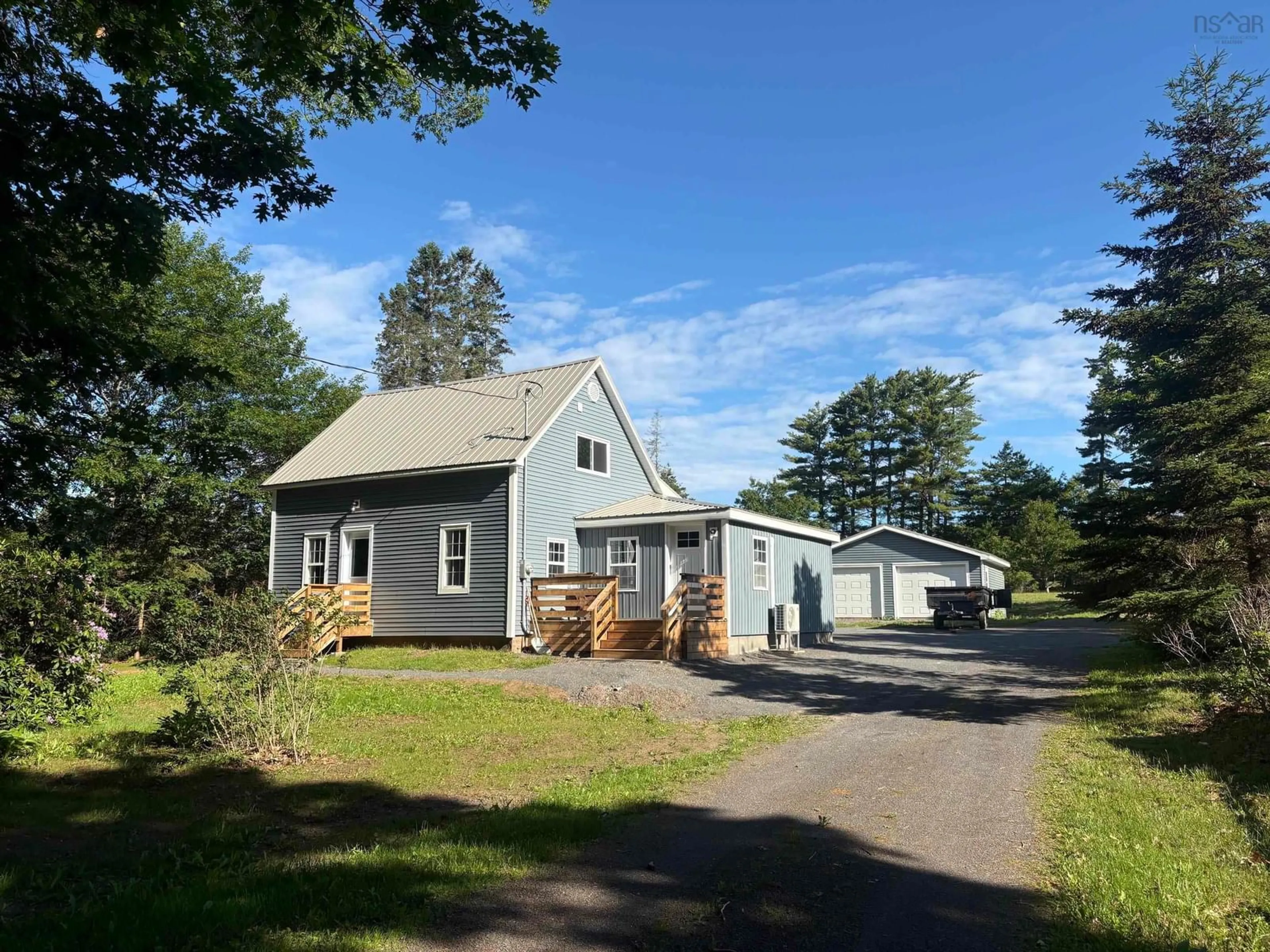 A pic from outside/outdoor area/front of a property/back of a property/a pic from drone, street for 1971 Highway 1, Auburn Nova Scotia B0P 1A0