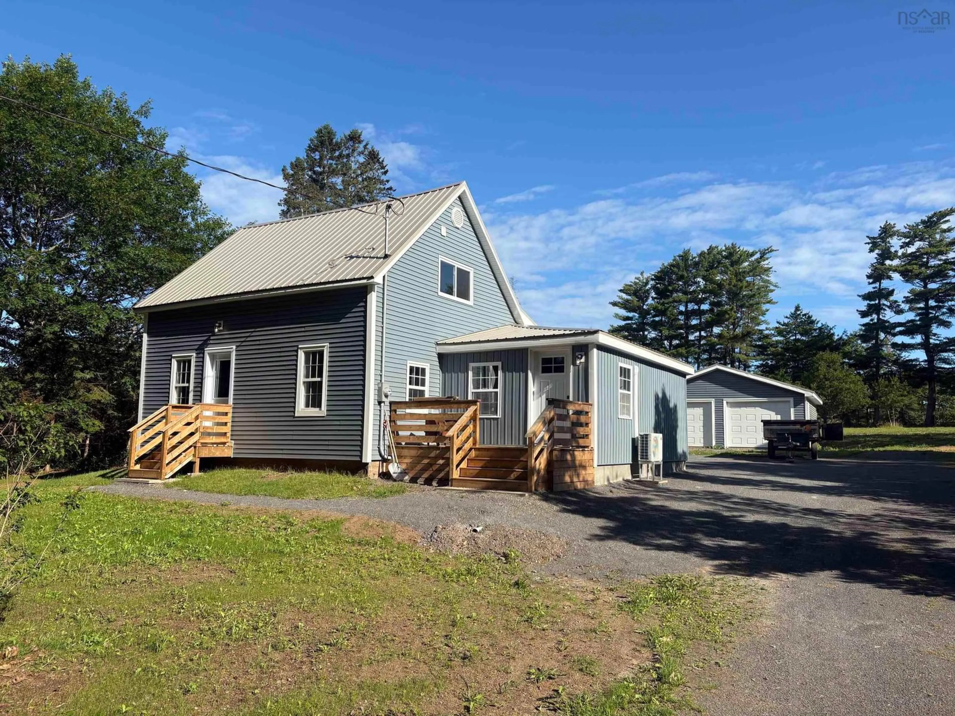 A pic from outside/outdoor area/front of a property/back of a property/a pic from drone, building for 1971 Highway 1, Auburn Nova Scotia B0P 1A0