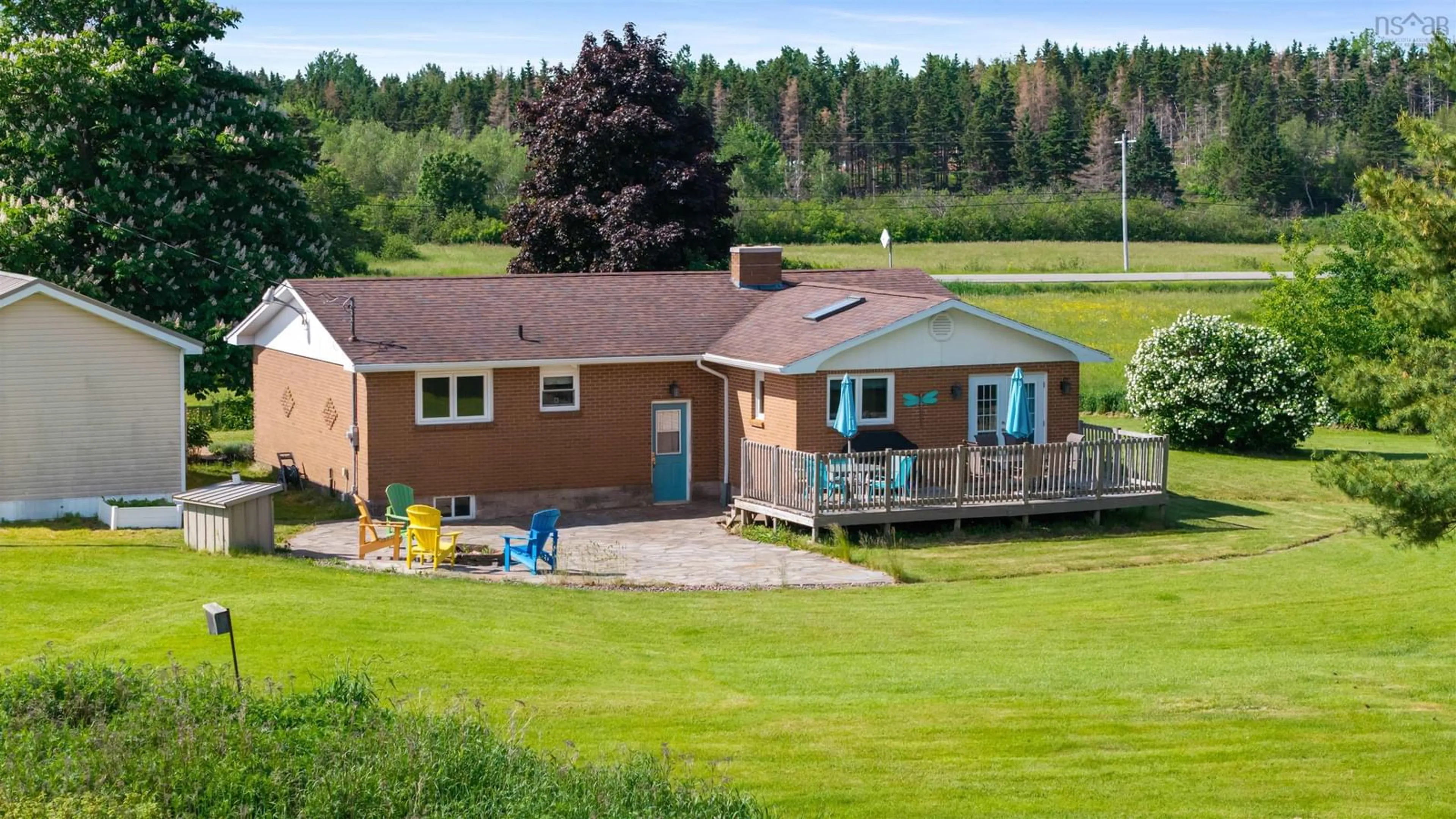 A pic from outside/outdoor area/front of a property/back of a property/a pic from drone, water/lake/river/ocean view for 923 Gulf Shore Rd, Pugwash Nova Scotia B0K 1L0
