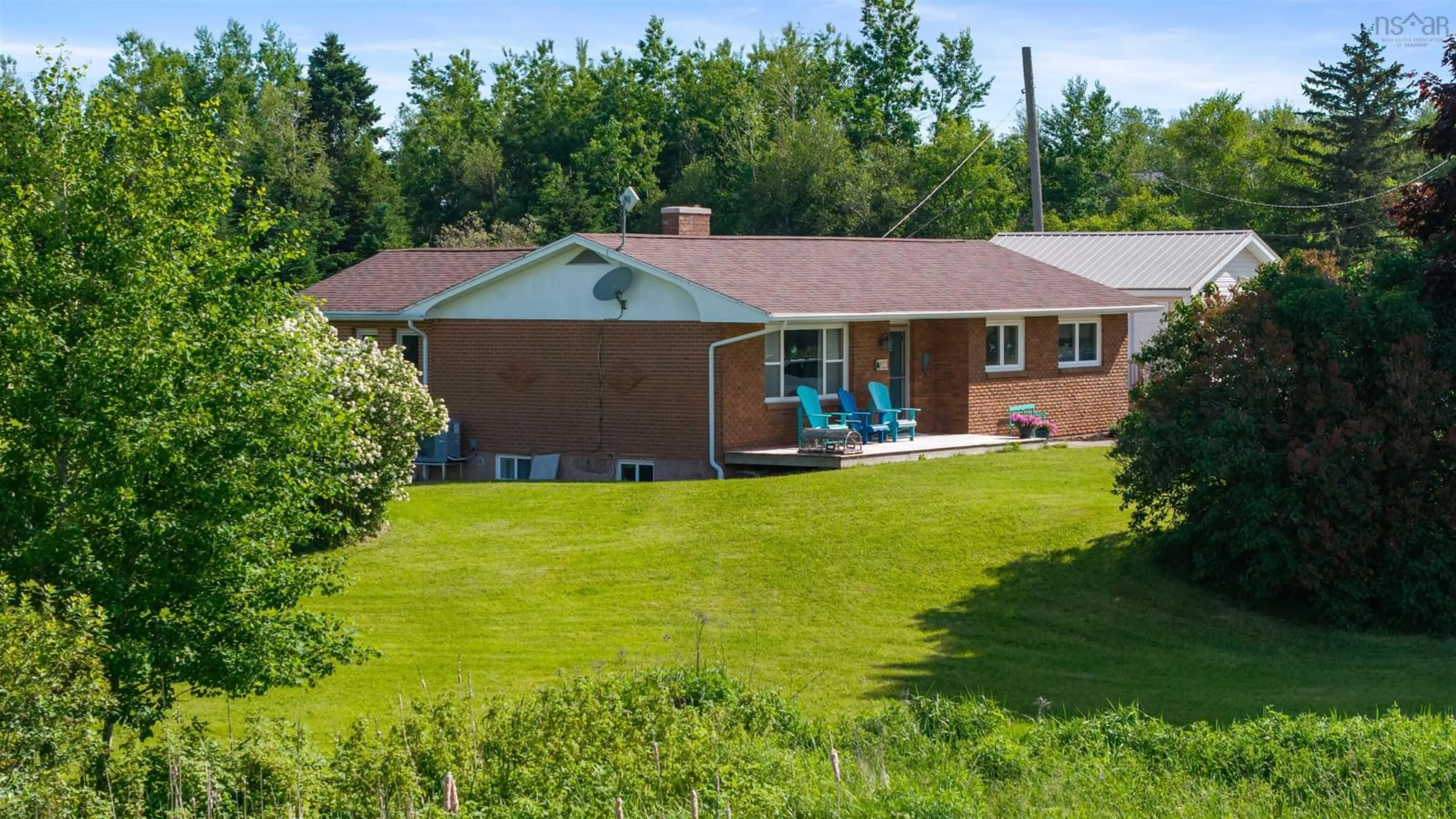 A pic from outside/outdoor area/front of a property/back of a property/a pic from drone, water/lake/river/ocean view for 923 Gulf Shore Rd, Pugwash Nova Scotia B0K 1L0