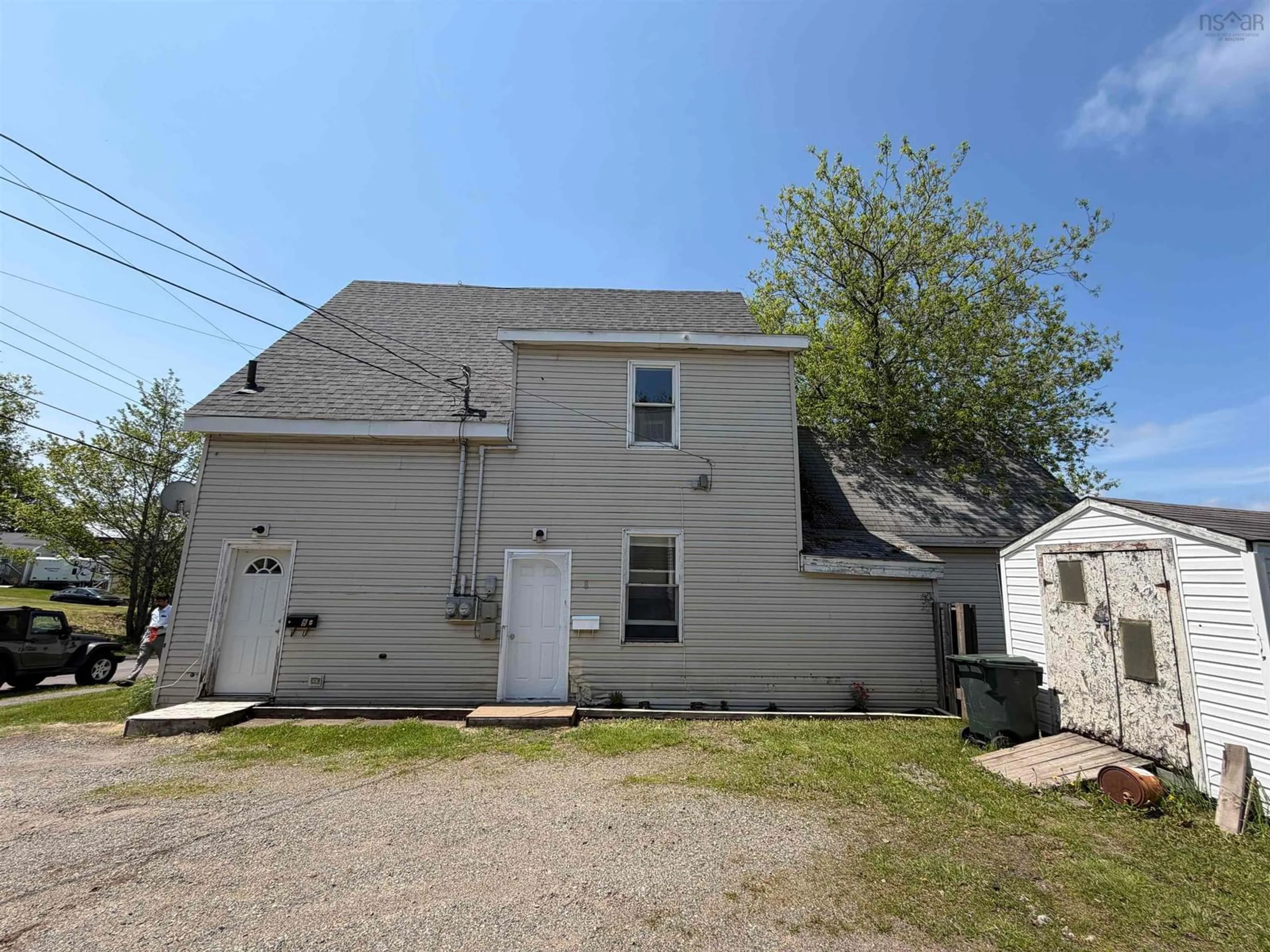 A pic from outside/outdoor area/front of a property/back of a property/a pic from drone, street for 8 East Pleasant St, Amherst Nova Scotia B4H 1M4