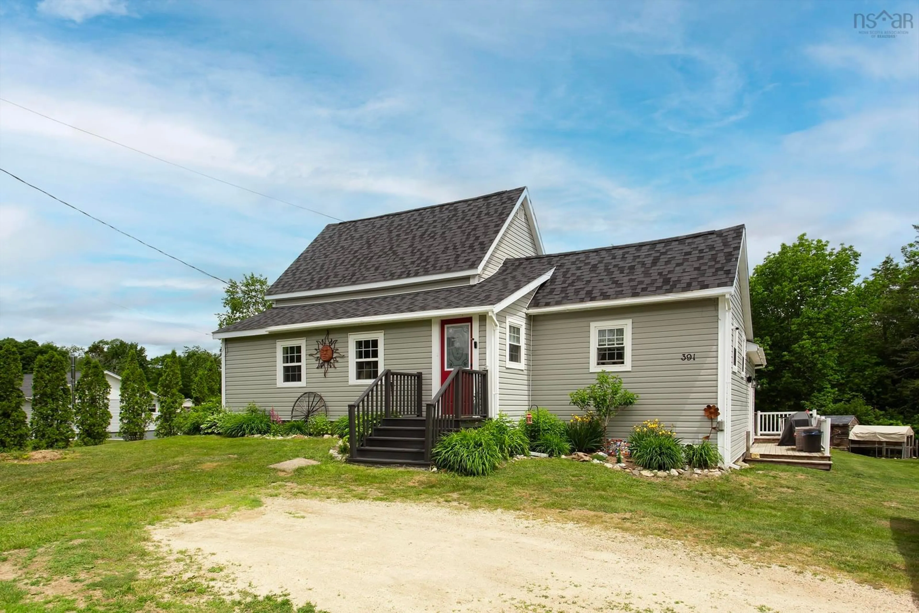 Home with vinyl exterior material, street for 391 Princedale Branch Rd, Virginia East Nova Scotia B0S 1G0