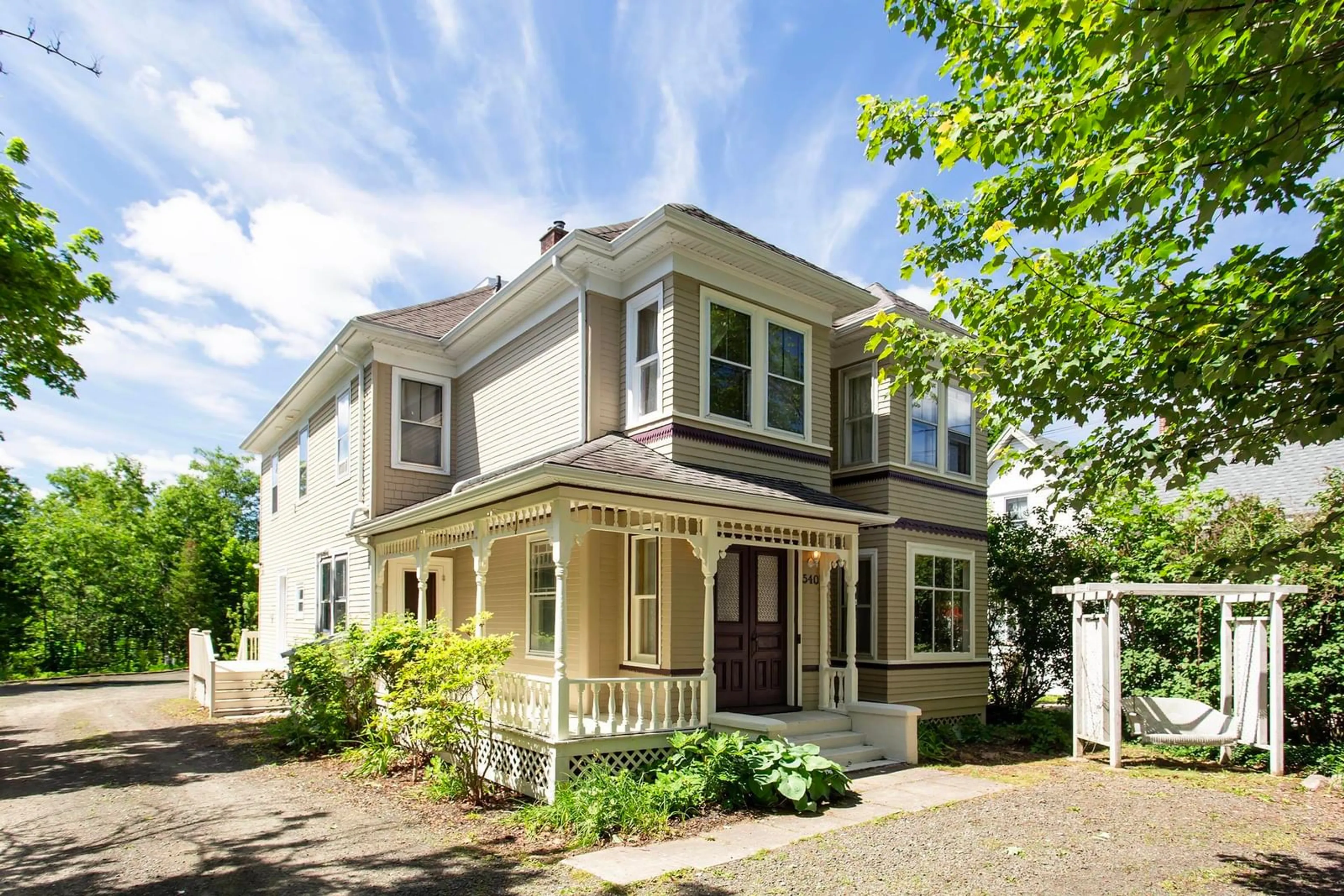 Home with vinyl exterior material, street for 540 Main St, Lawrencetown Nova Scotia B0S 1M0
