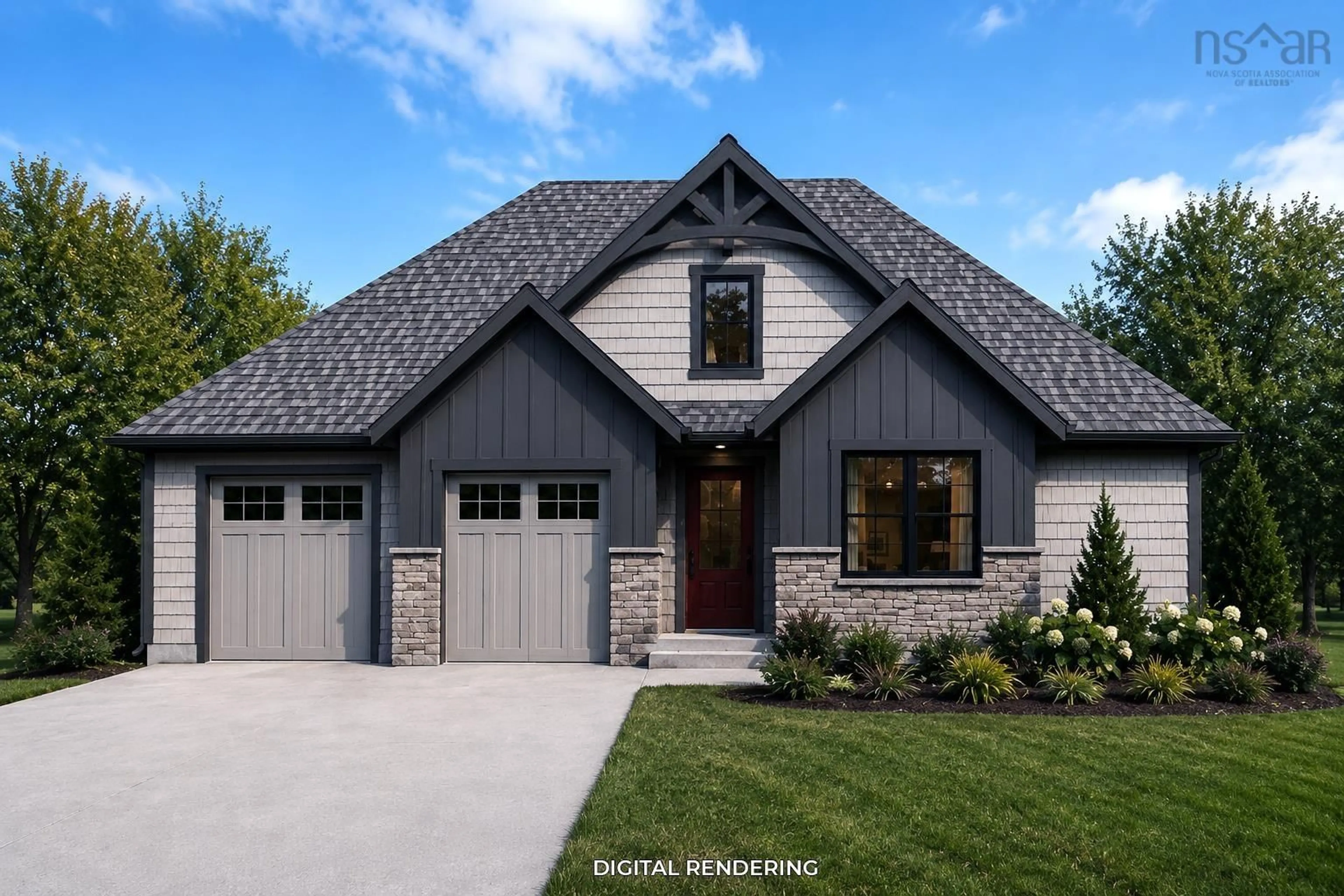 Home with brick exterior material, street for Rivercrest Lane #Lot 89, Greenwood Nova Scotia B0P 1R0