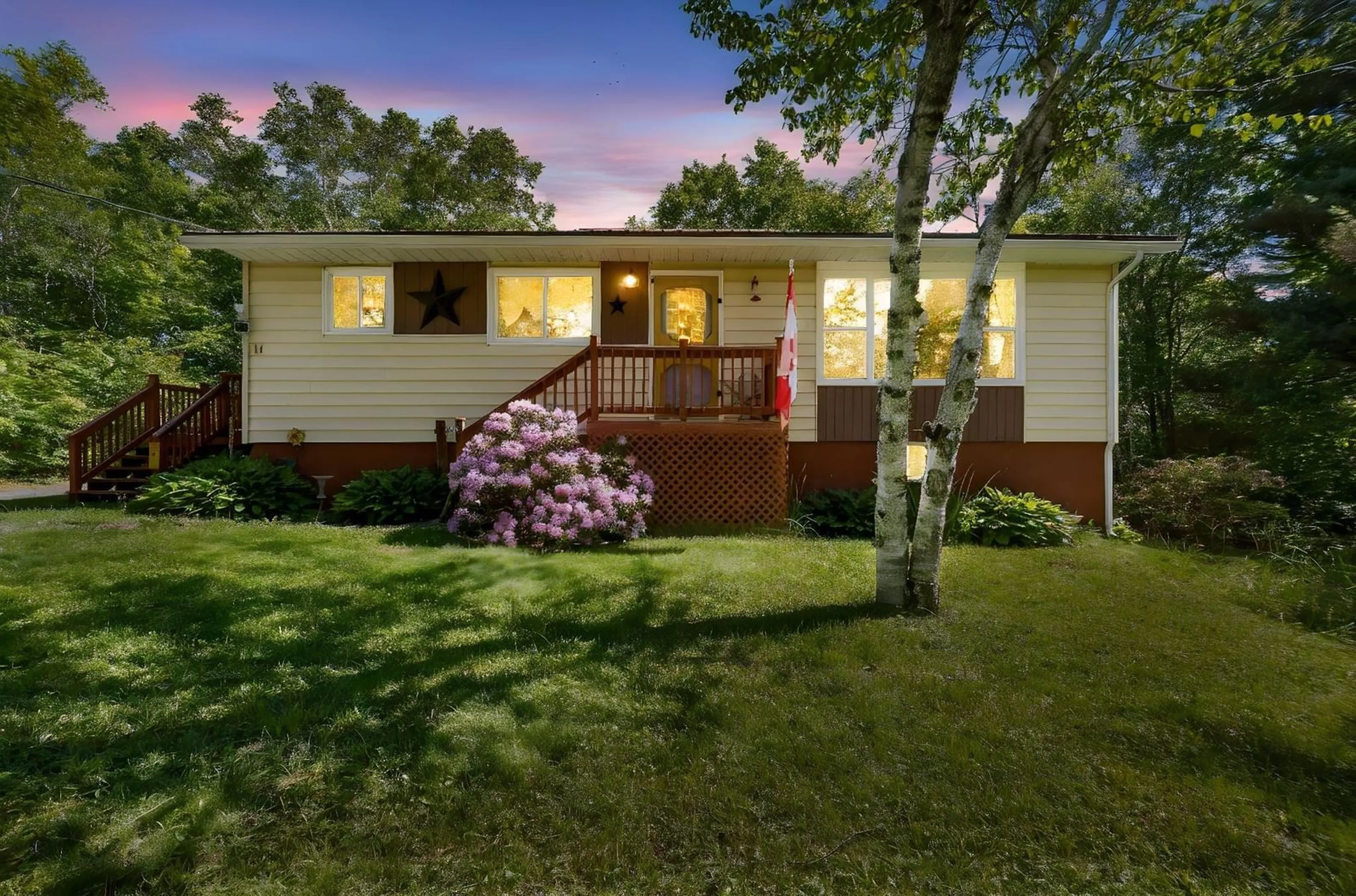 Home with vinyl exterior material, street for 11 Mcbunt Dr, Hebbville Nova Scotia B4V 6Y2