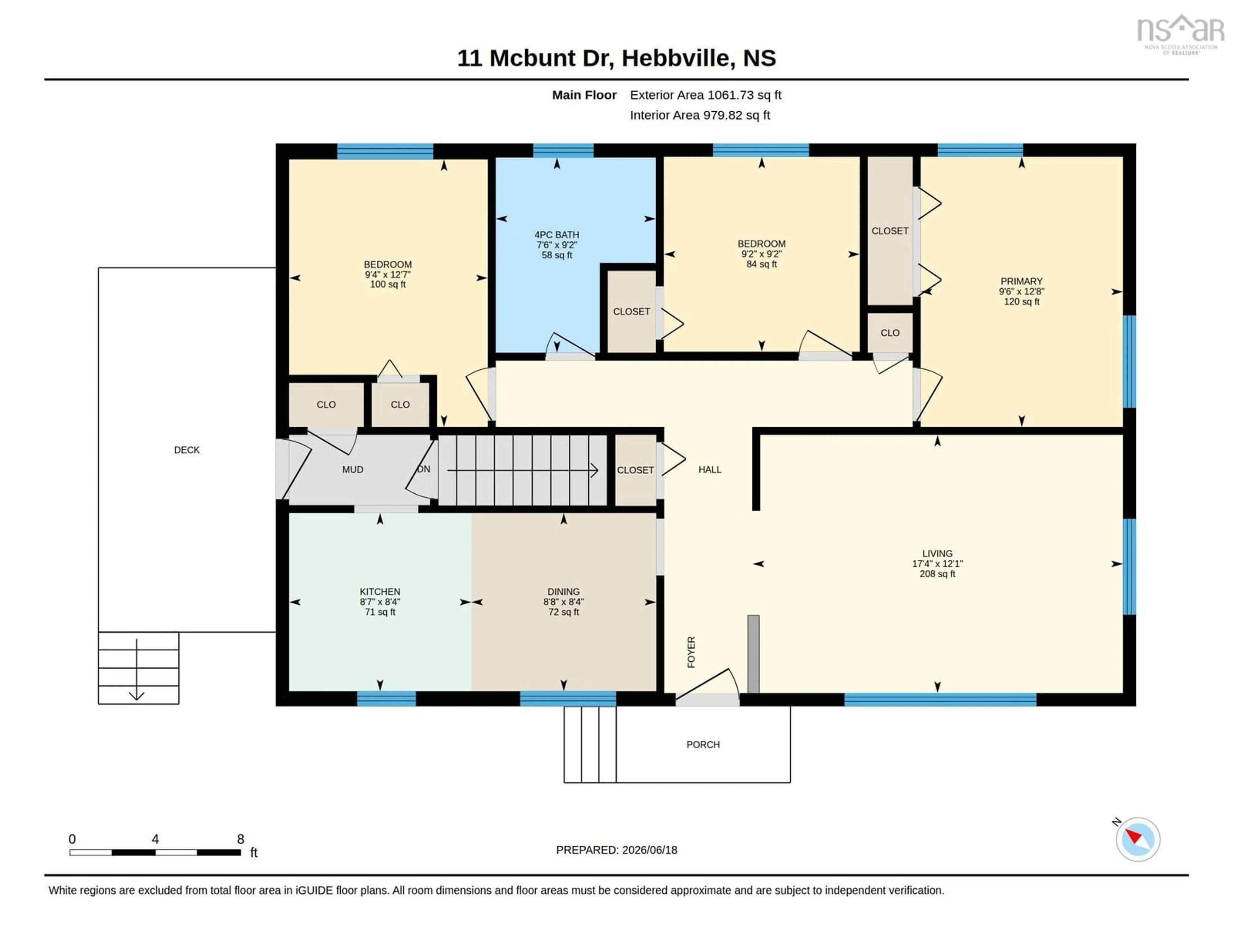 Floor plan for 11 Mcbunt Dr, Hebbville Nova Scotia B4V 6Y2