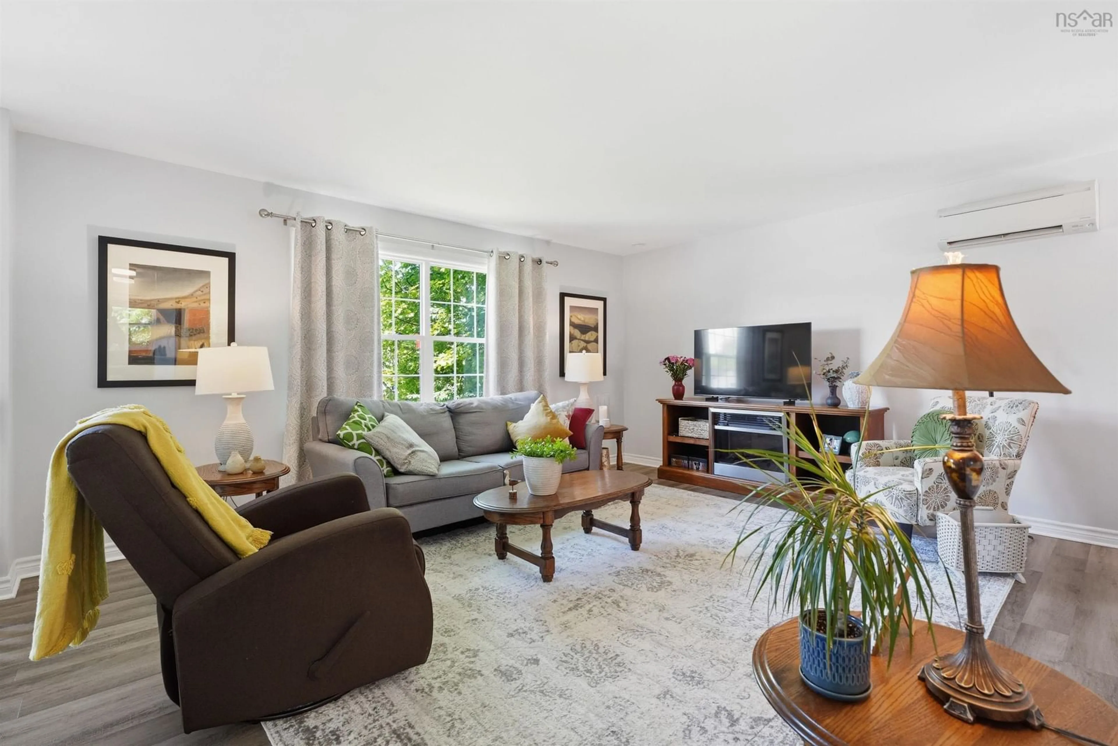 Living room with furniture, unknown for 360 Highland Ave, Windsor Nova Scotia B0N 2T0