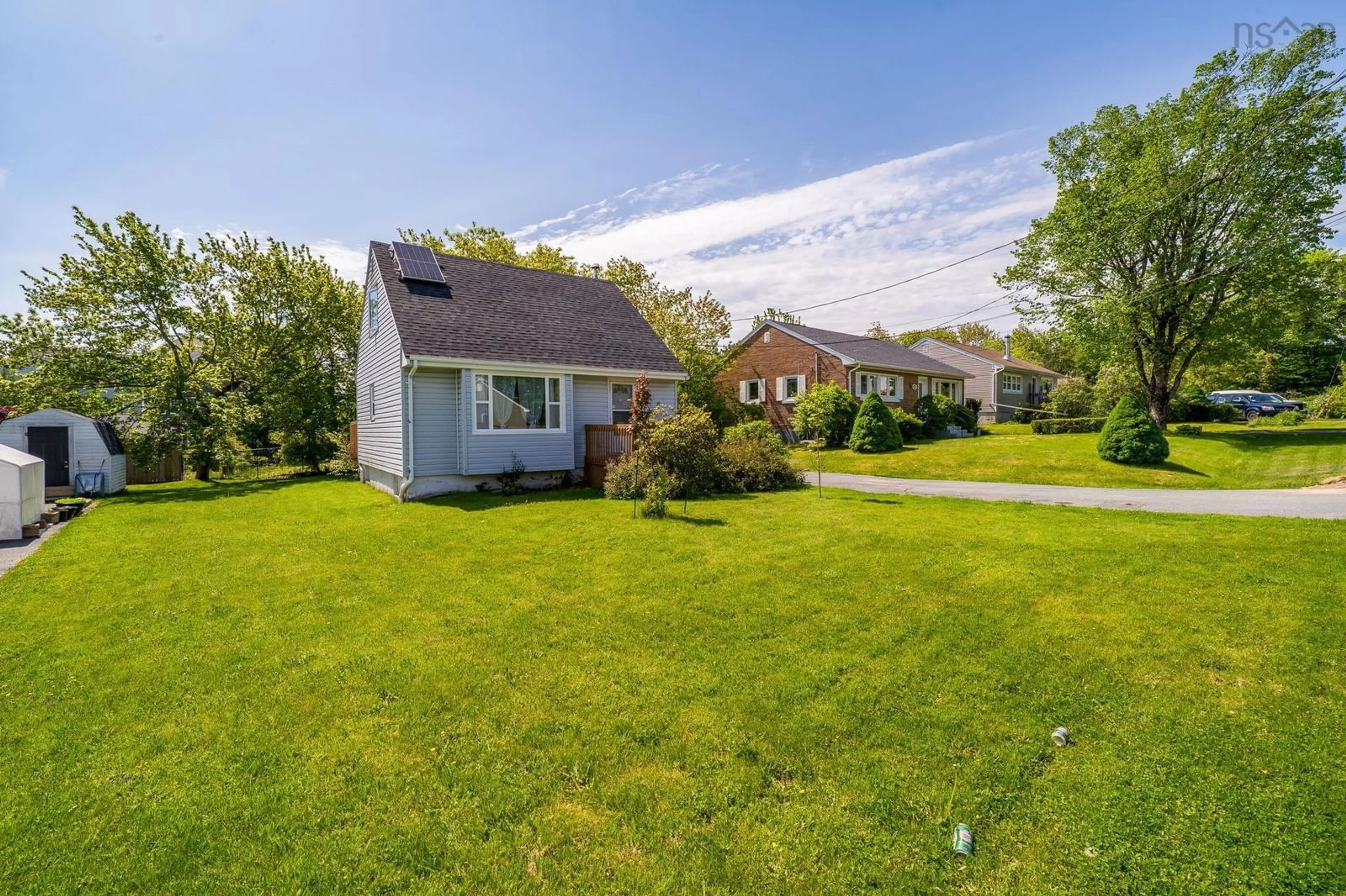A pic from outside/outdoor area/front of a property/back of a property/a pic from drone, unknown for 18 Avon Crescent, Spryfield Nova Scotia B3R 2E3
