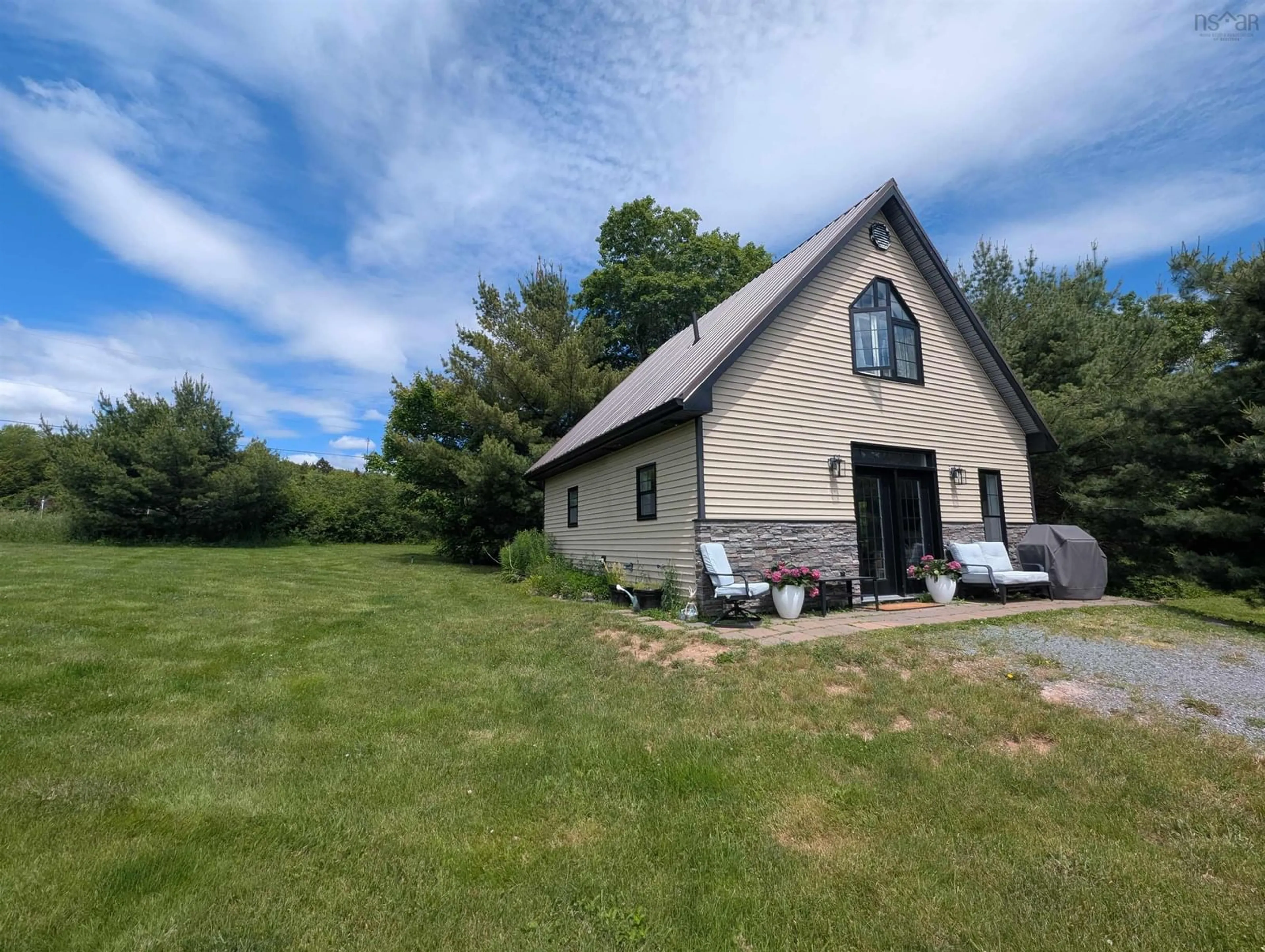 A pic from outside/outdoor area/front of a property/back of a property/a pic from drone, water/lake/river/ocean view for 8 Matts Way, Enfield Nova Scotia B2T 1H9
