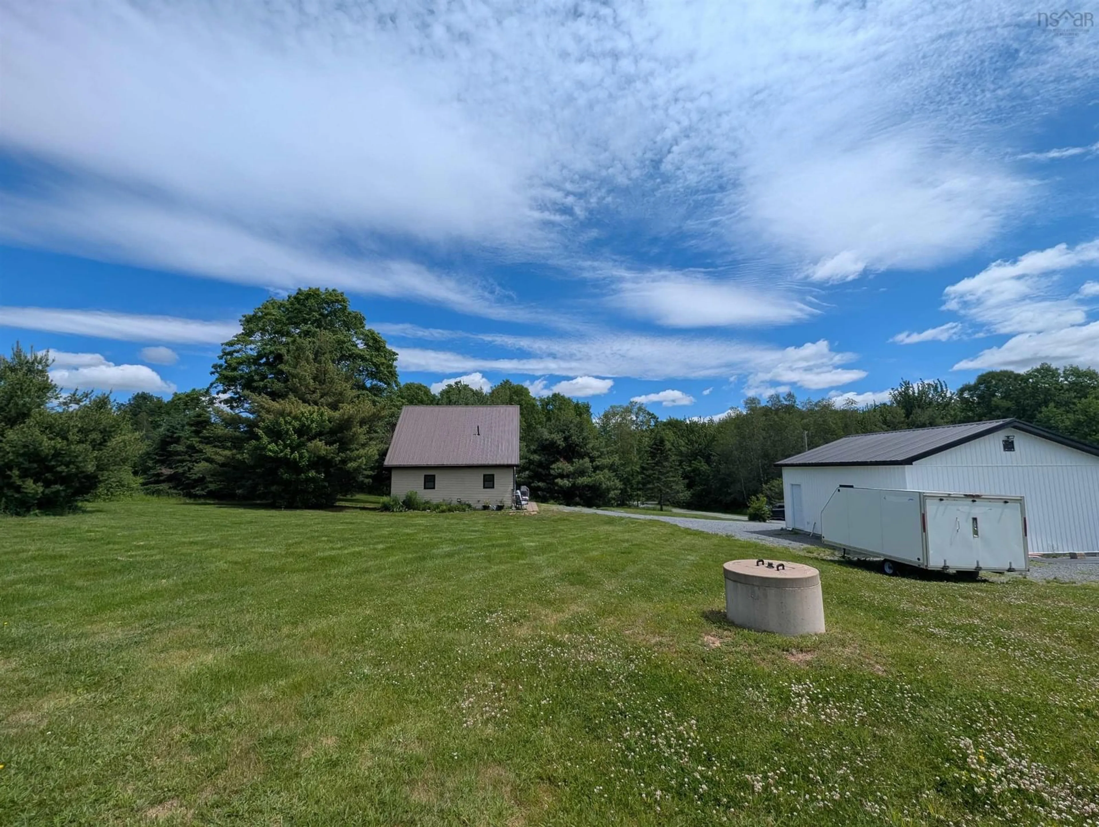 A pic from outside/outdoor area/front of a property/back of a property/a pic from drone, water/lake/river/ocean view for 8 Matts Way, Enfield Nova Scotia B2T 1H9