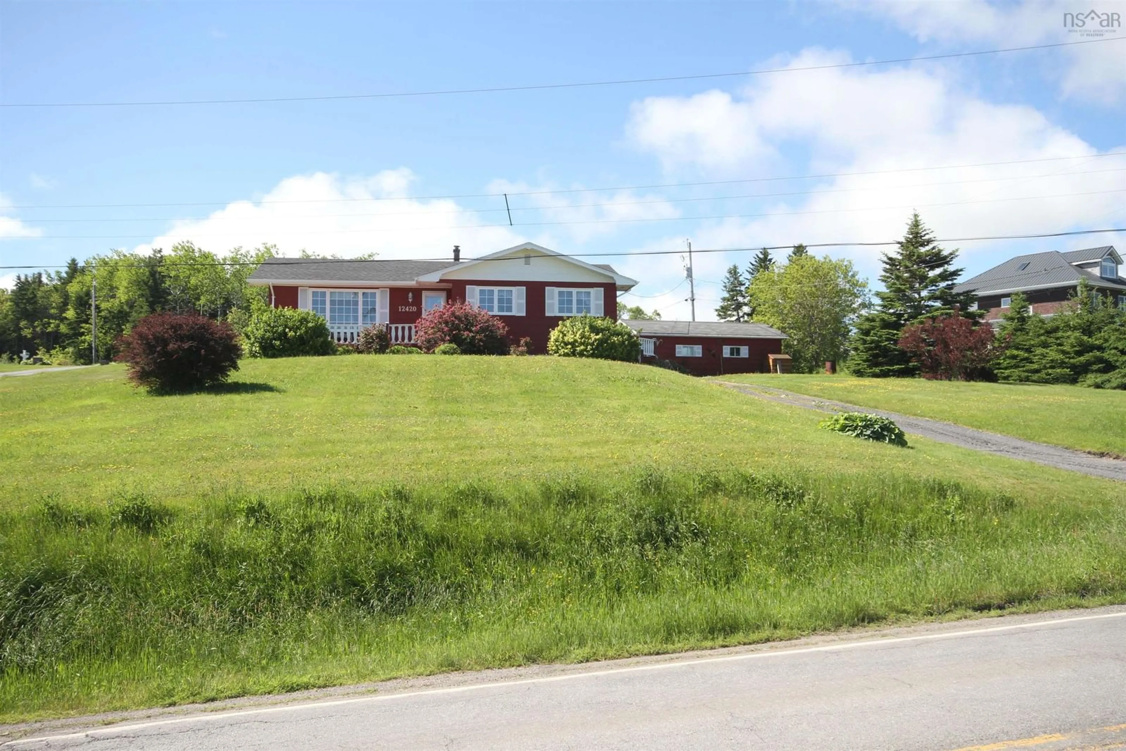 A pic from outside/outdoor area/front of a property/back of a property/a pic from drone, unknown for 12420 Highway 4, Havre Boucher, Havre Boucher Nova Scotia B0H 1P0