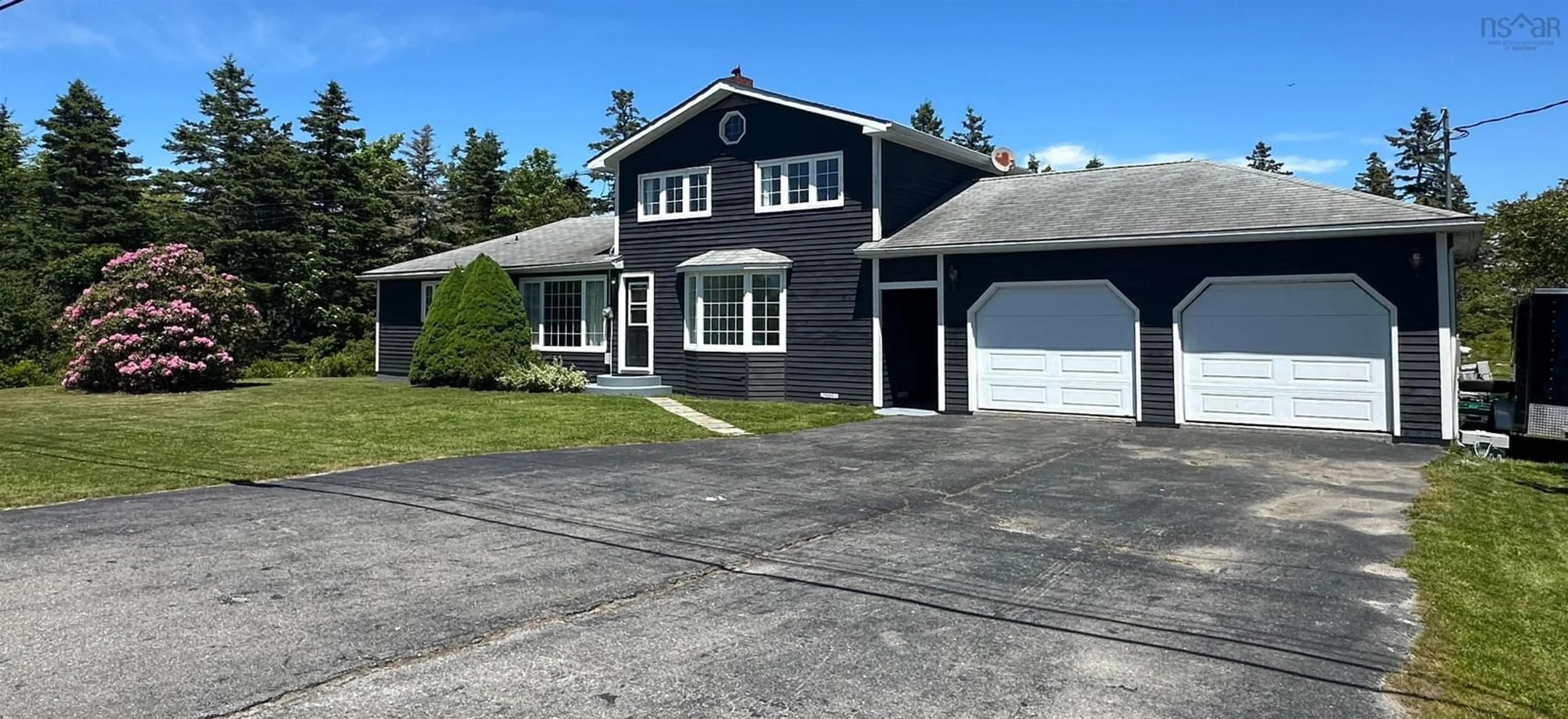 A pic from outside/outdoor area/front of a property/back of a property/a pic from drone, street for 643 Stoney Island Rd, Clam Point Nova Scotia B0W 1N0