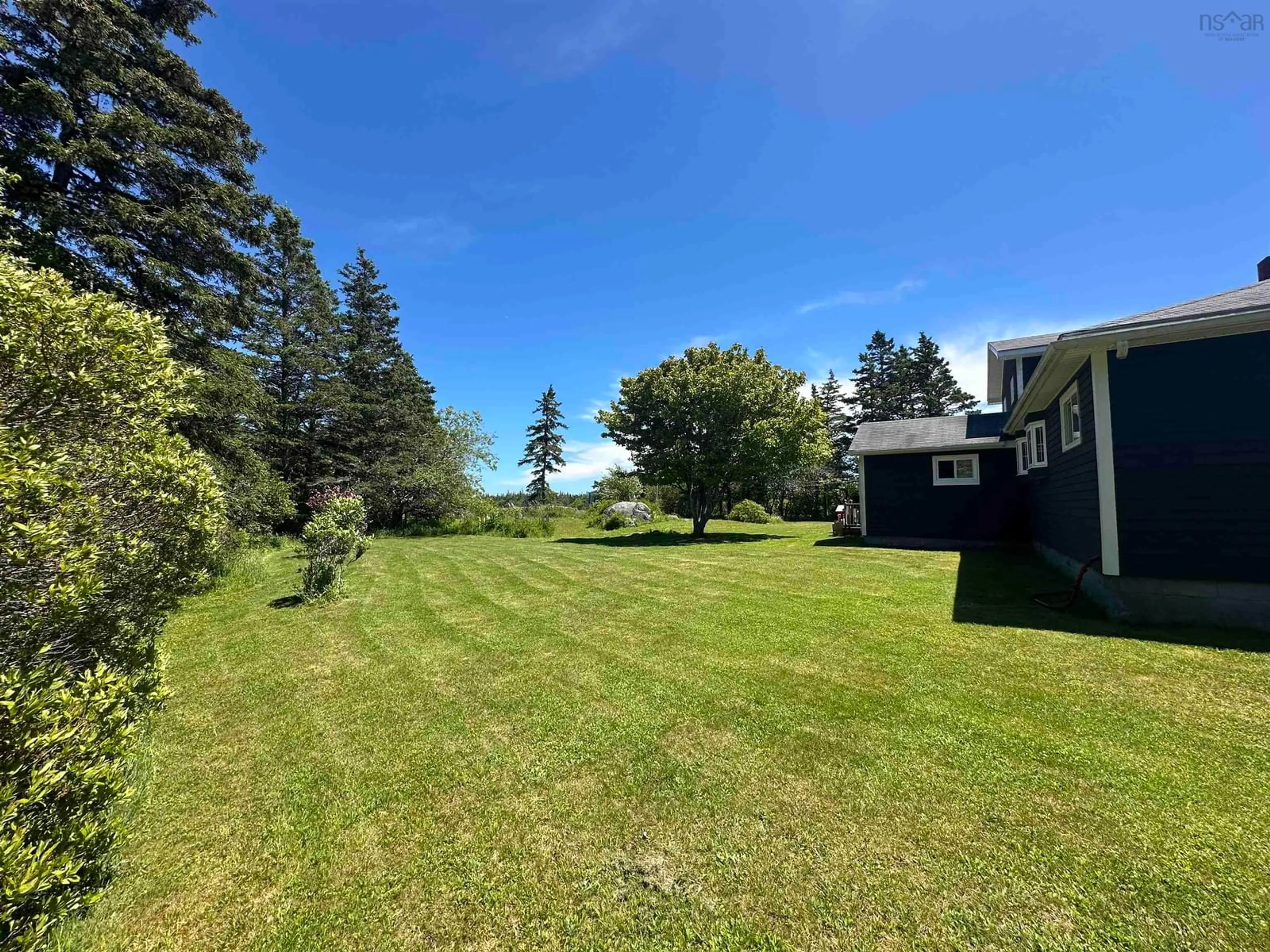 A pic from outside/outdoor area/front of a property/back of a property/a pic from drone, water/lake/river/ocean view for 643 Stoney Island Rd, Clam Point Nova Scotia B0W 1N0