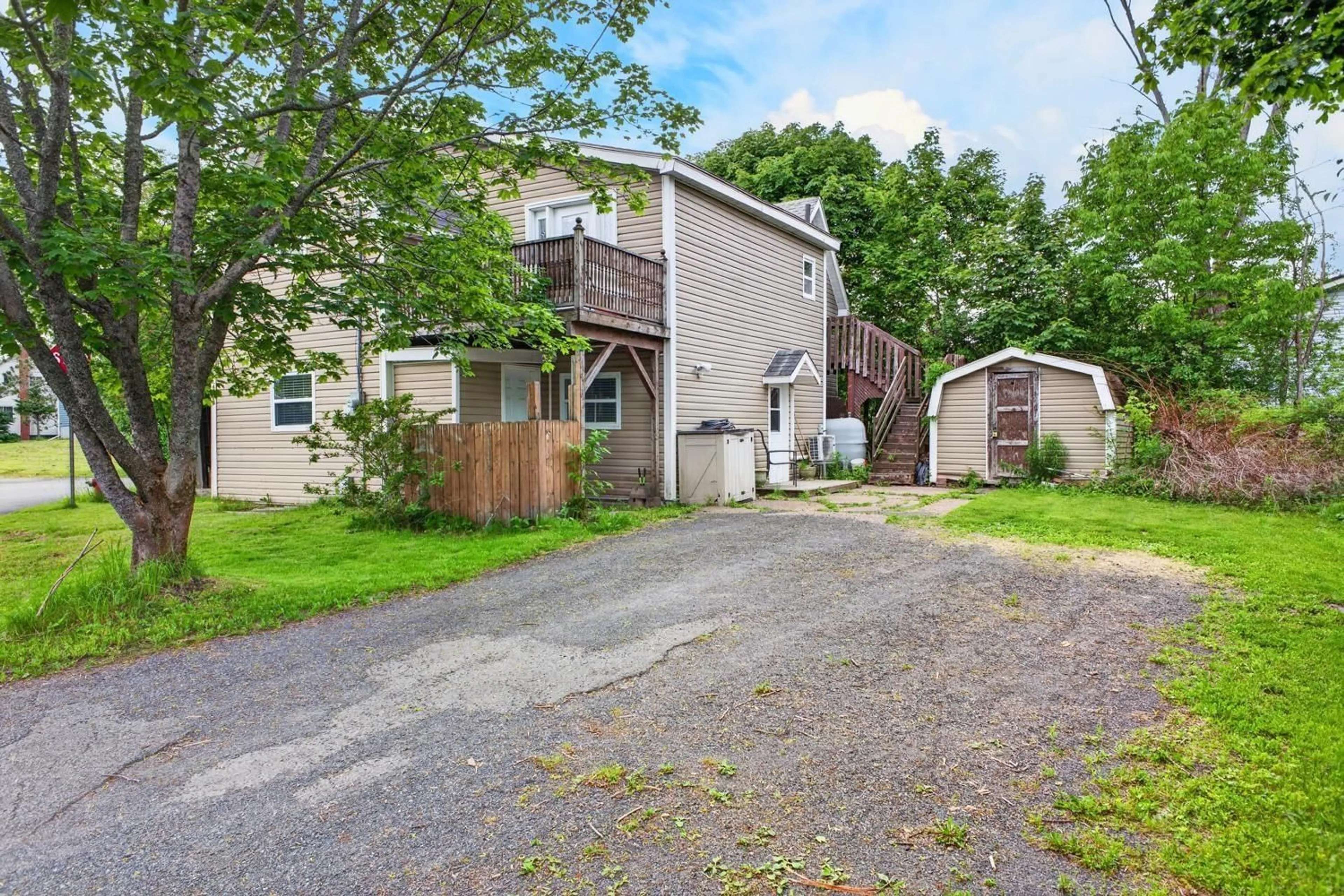 A pic from outside/outdoor area/front of a property/back of a property/a pic from drone, street for 1966 Dufferin St, Westville Nova Scotia B0K 2A0