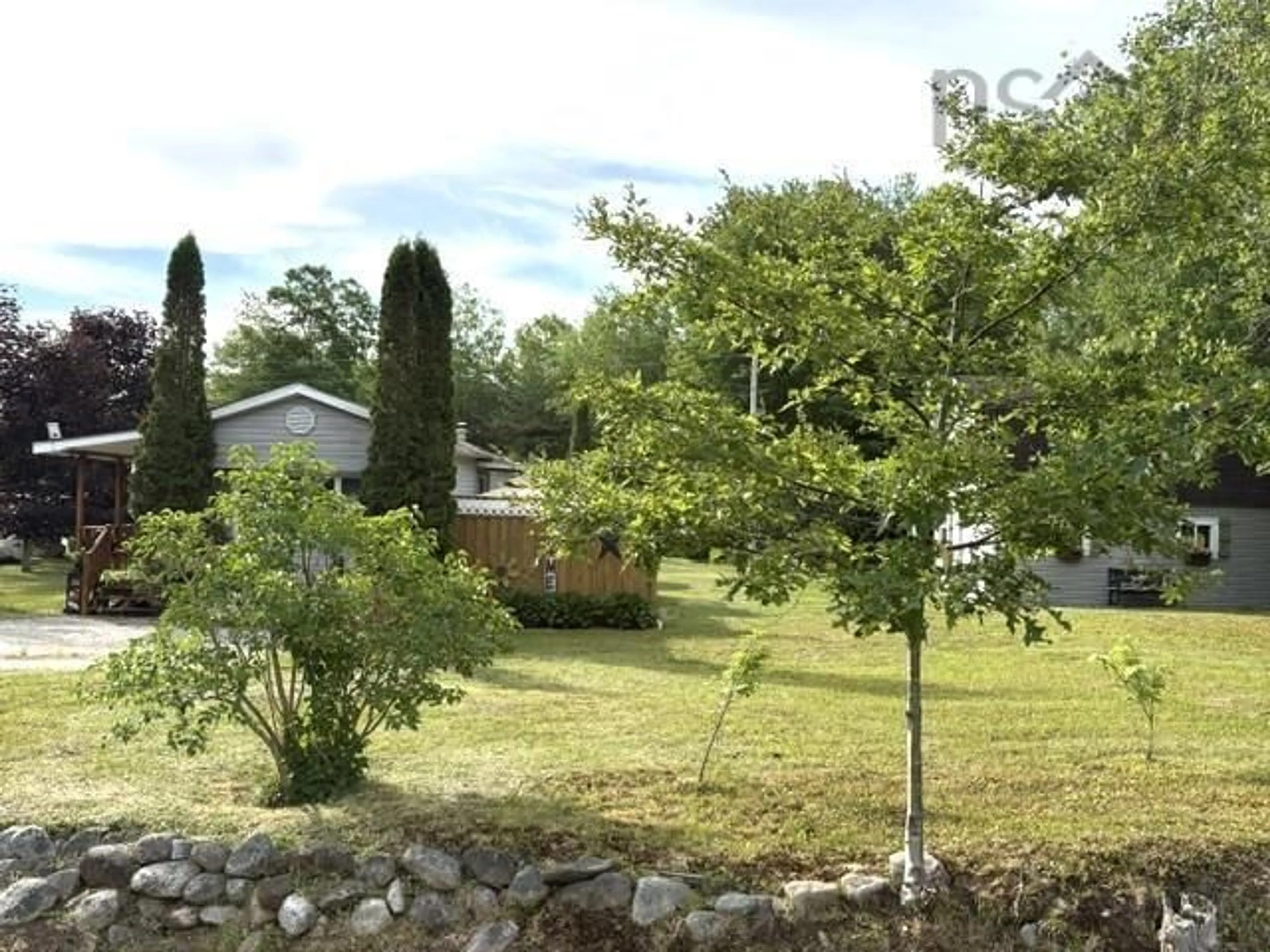 A pic from outside/outdoor area/front of a property/back of a property/a pic from drone, forest/trees view for 2 Marcia Lane, Woodlawn Nova Scotia B0T 1W0