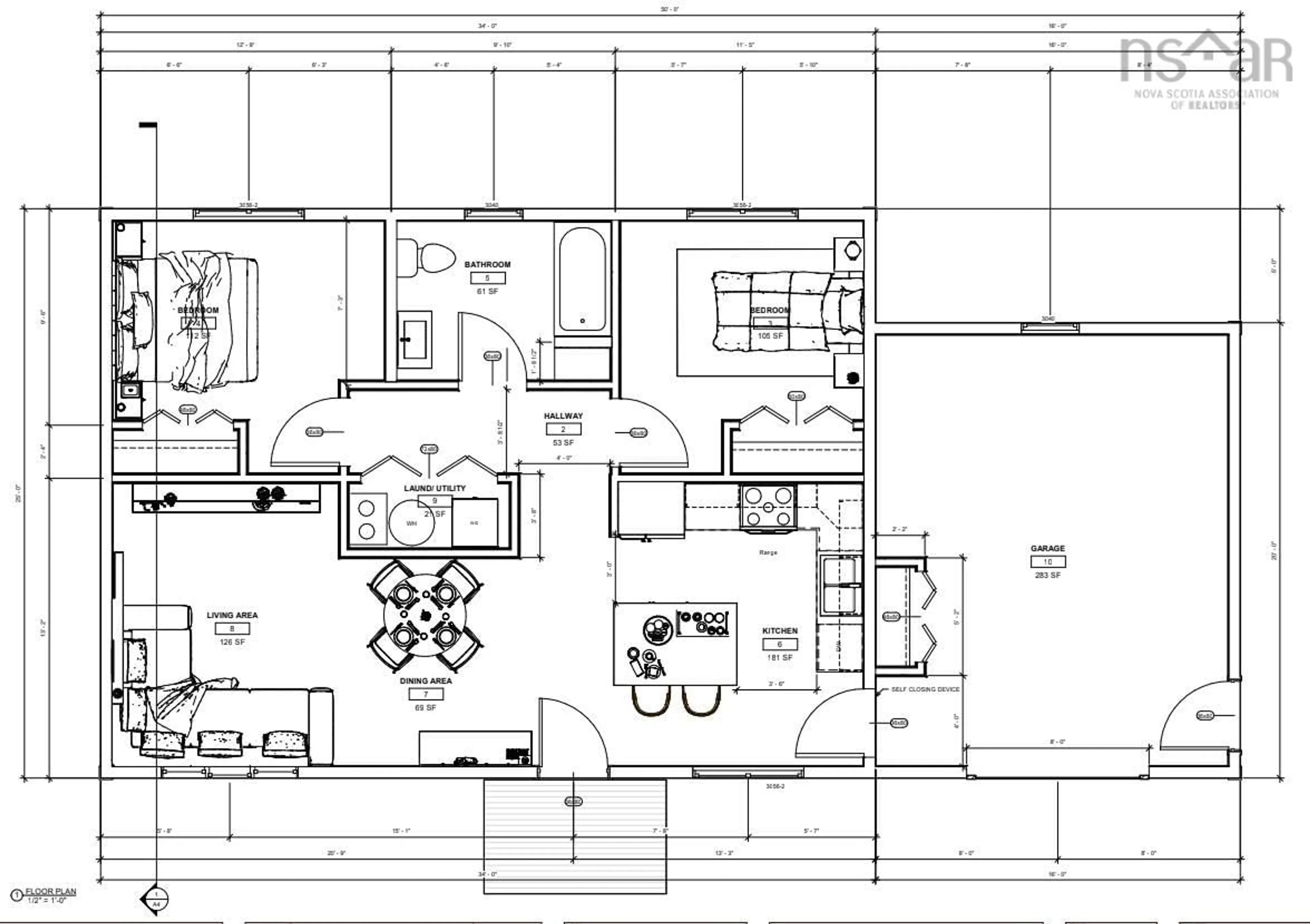 Floor plan for 8628 201 Hwy, Nictaux Nova Scotia B0S 1P0