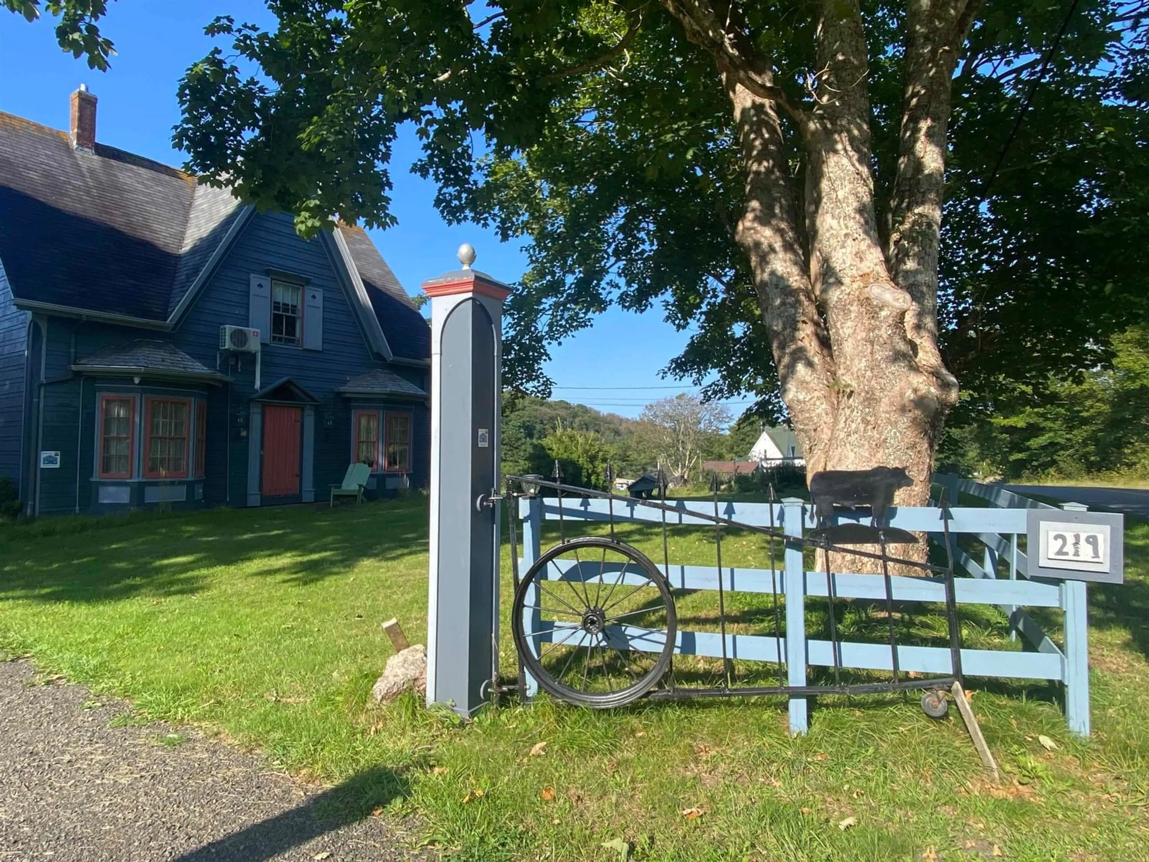 A pic from outside/outdoor area/front of a property/back of a property/a pic from drone, street for 219 Trout Cove Rd, Centreville Nova Scotia B0V 1A0