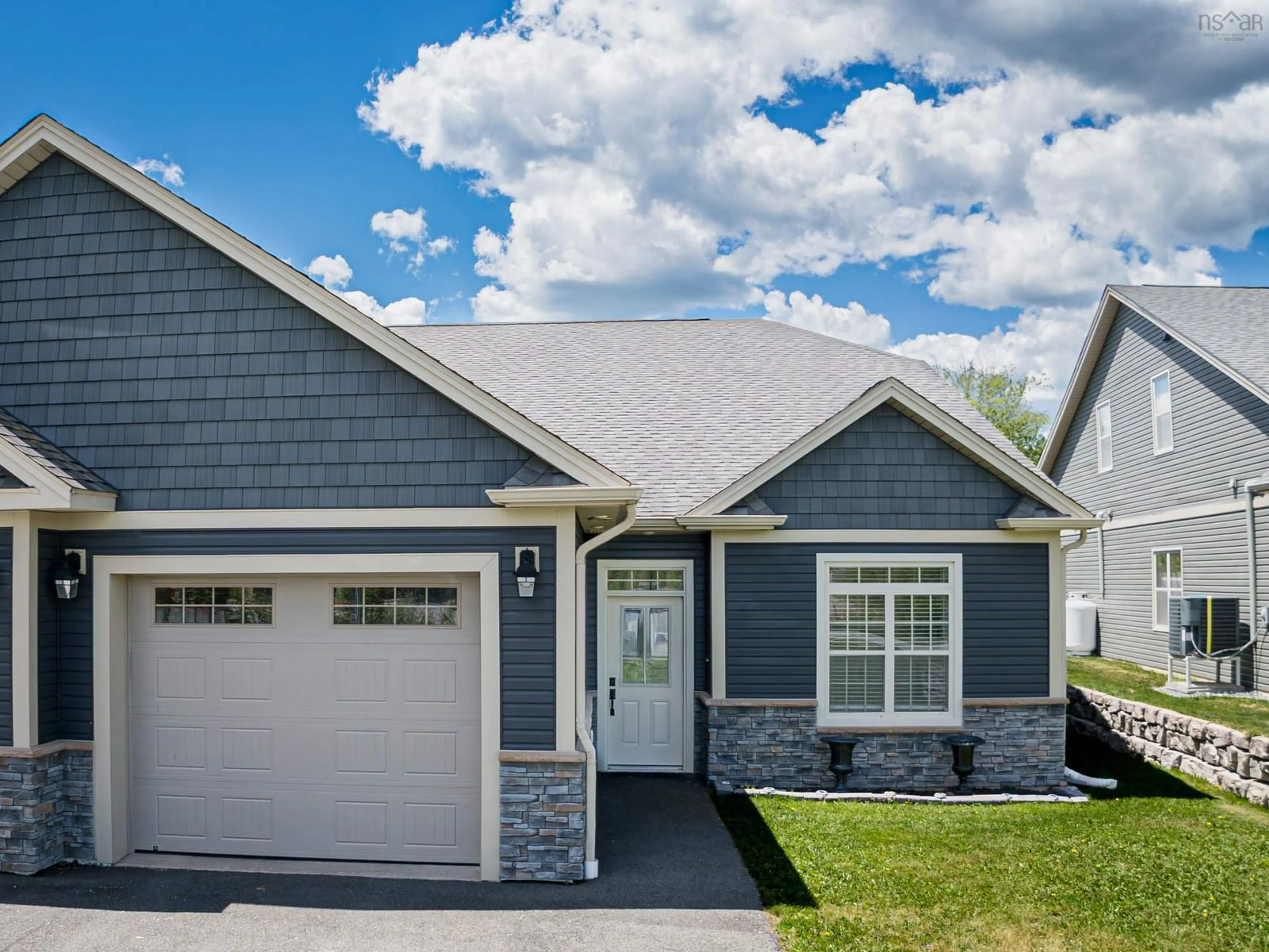 Home with vinyl exterior material, street for 4 White Rd, Enfield Nova Scotia B2T 1L4