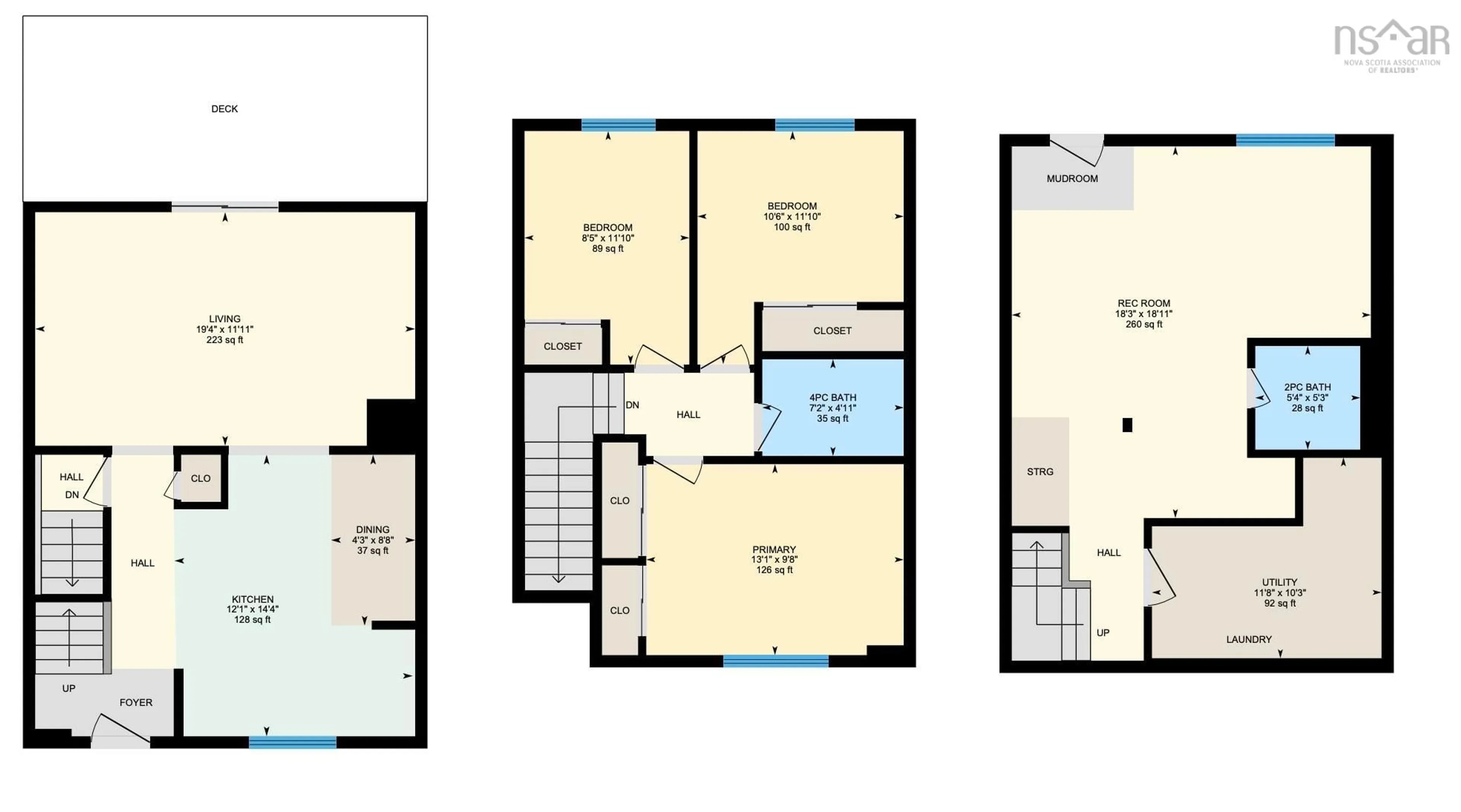 Floor plan for 331 Arklow Dr, Dartmouth Nova Scotia B2W 4S1