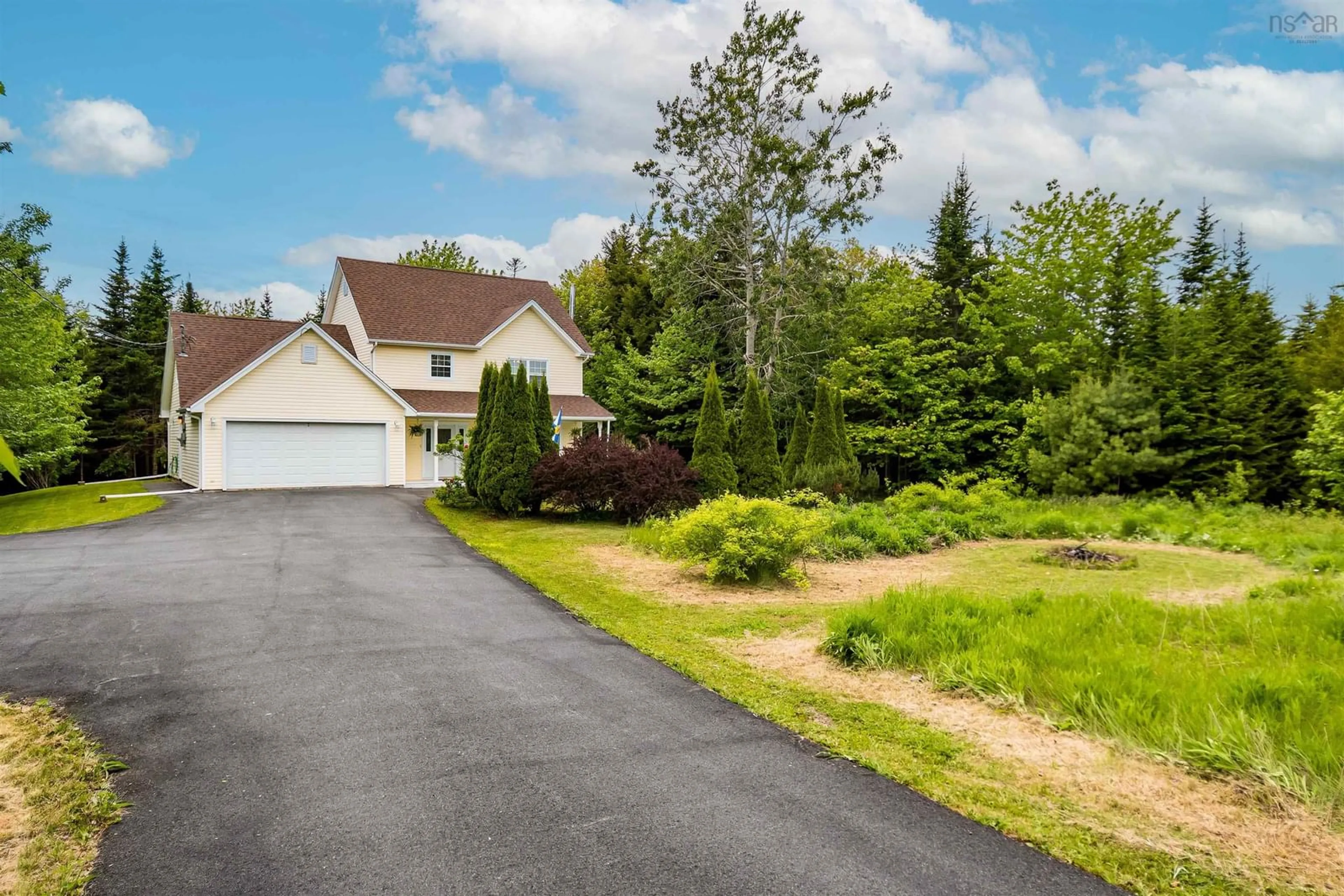 A pic from outside/outdoor area/front of a property/back of a property/a pic from drone, unknown for 101 Stoney Creek Dr, Mineville Nova Scotia B3Z 1T8