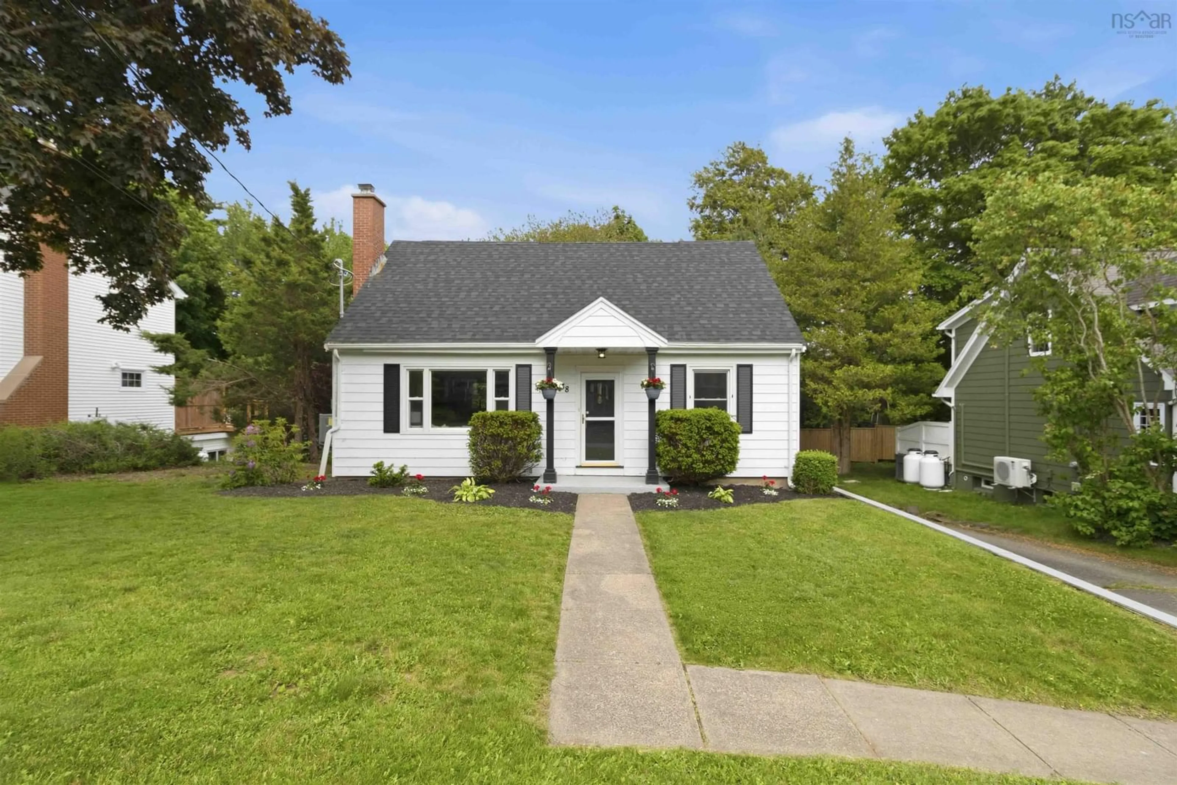 Home with vinyl exterior material, street for 38 Walton Dr, Halifax Nova Scotia B3N 1X7