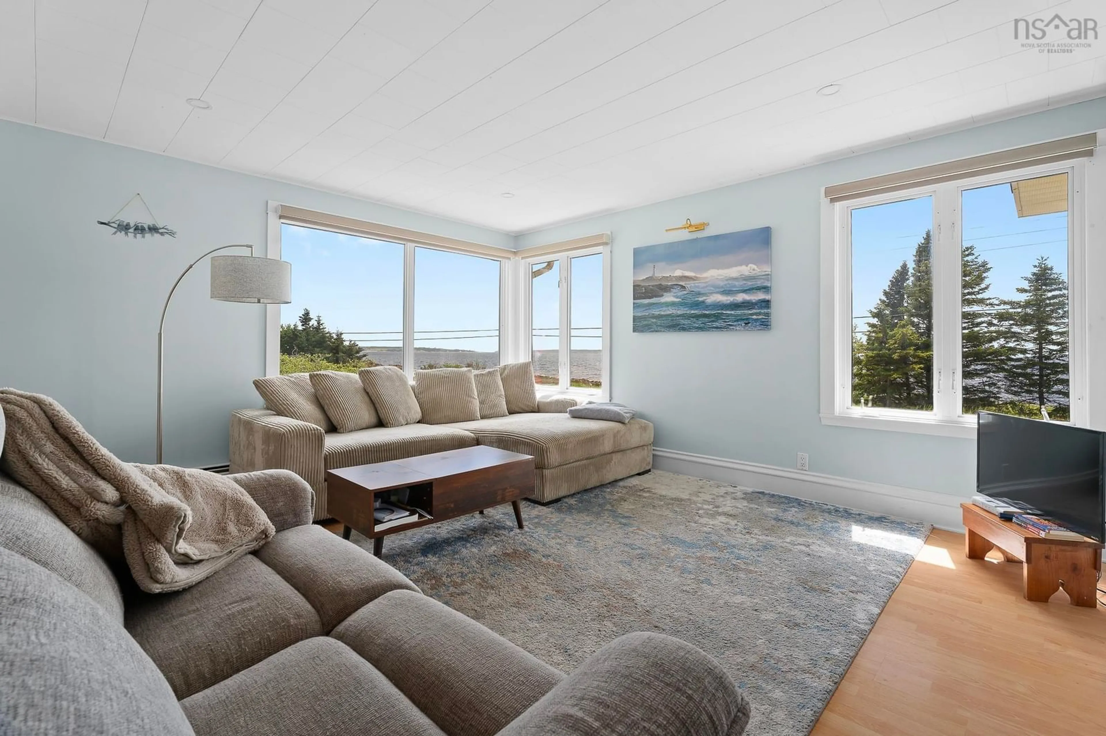 Living room with furniture, unknown for 5324 Highway 329, Blandford Nova Scotia B0J 1T0