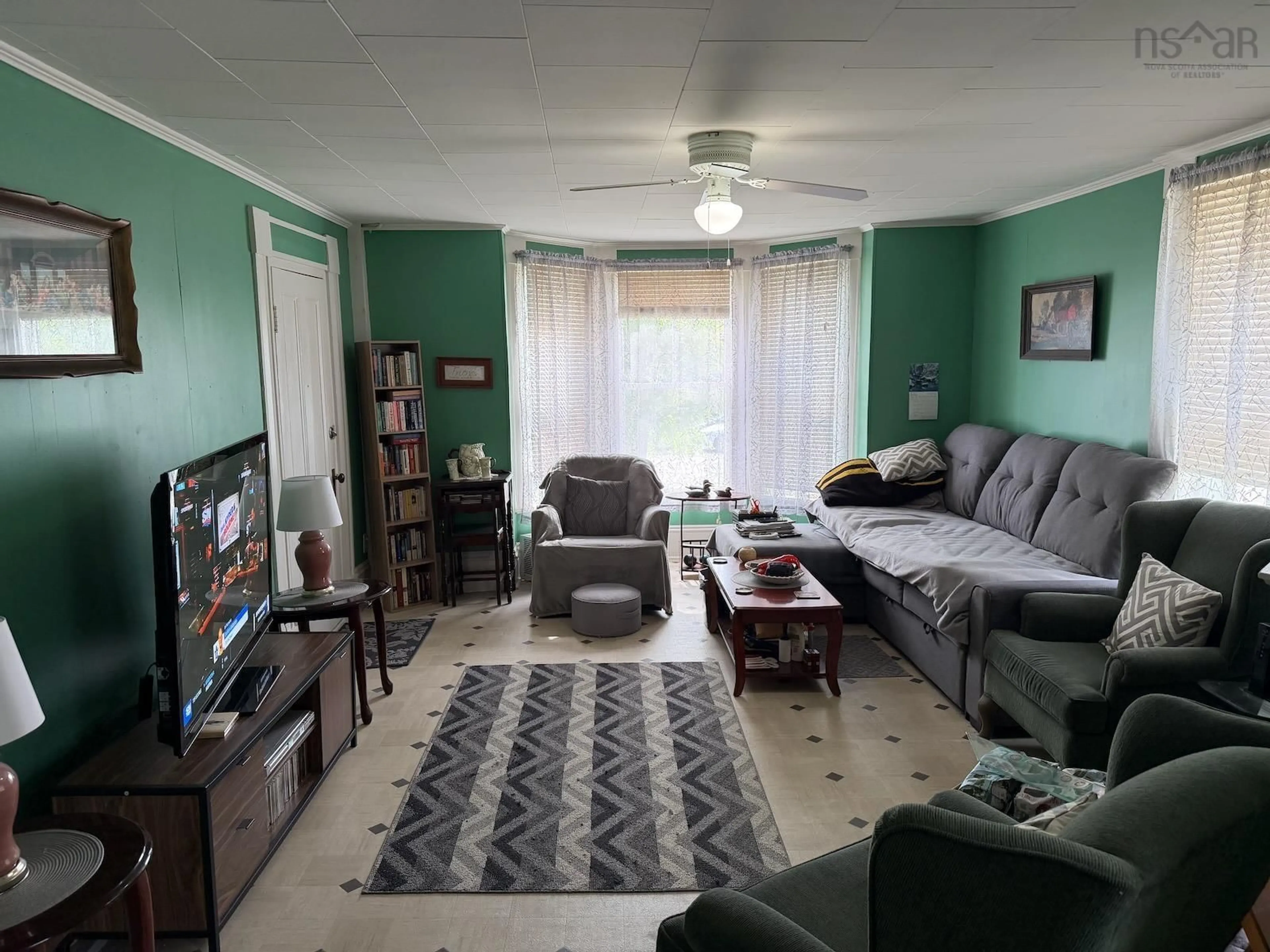 Living room with furniture, unknown for 685 Main St, Yarmouth Nova Scotia B5A 1K7