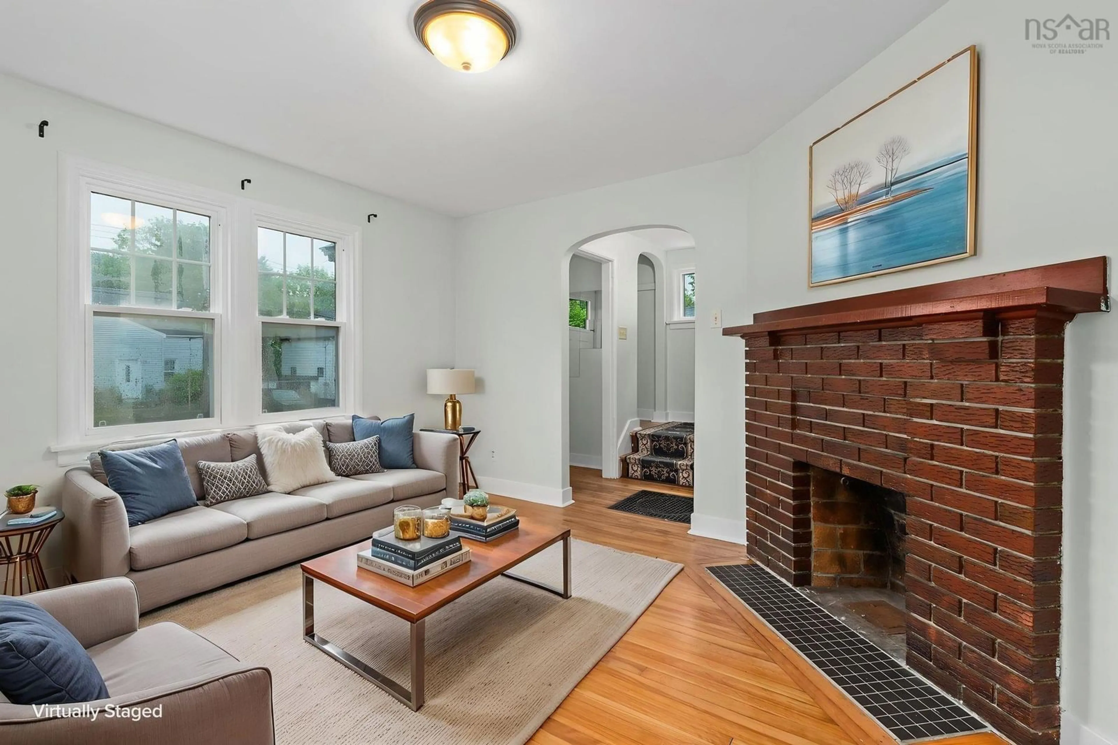 Living room with furniture, unknown for 6921 Chebucto Rd, Halifax Nova Scotia B3L 1M6