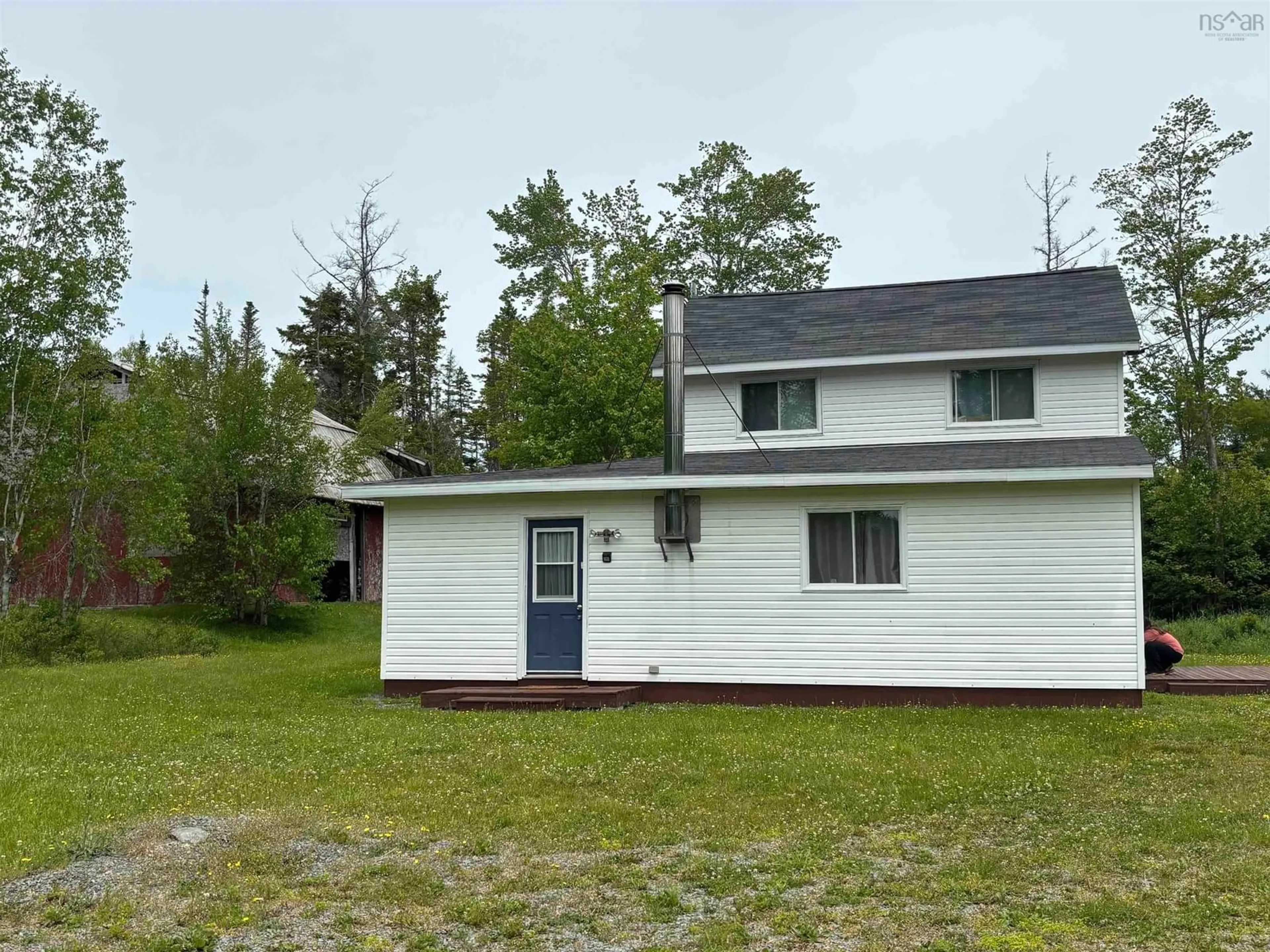 A pic from outside/outdoor area/front of a property/back of a property/a pic from drone, unknown for 20 Benvie Hill Rd, Greenwood Nova Scotia B0N 1X0