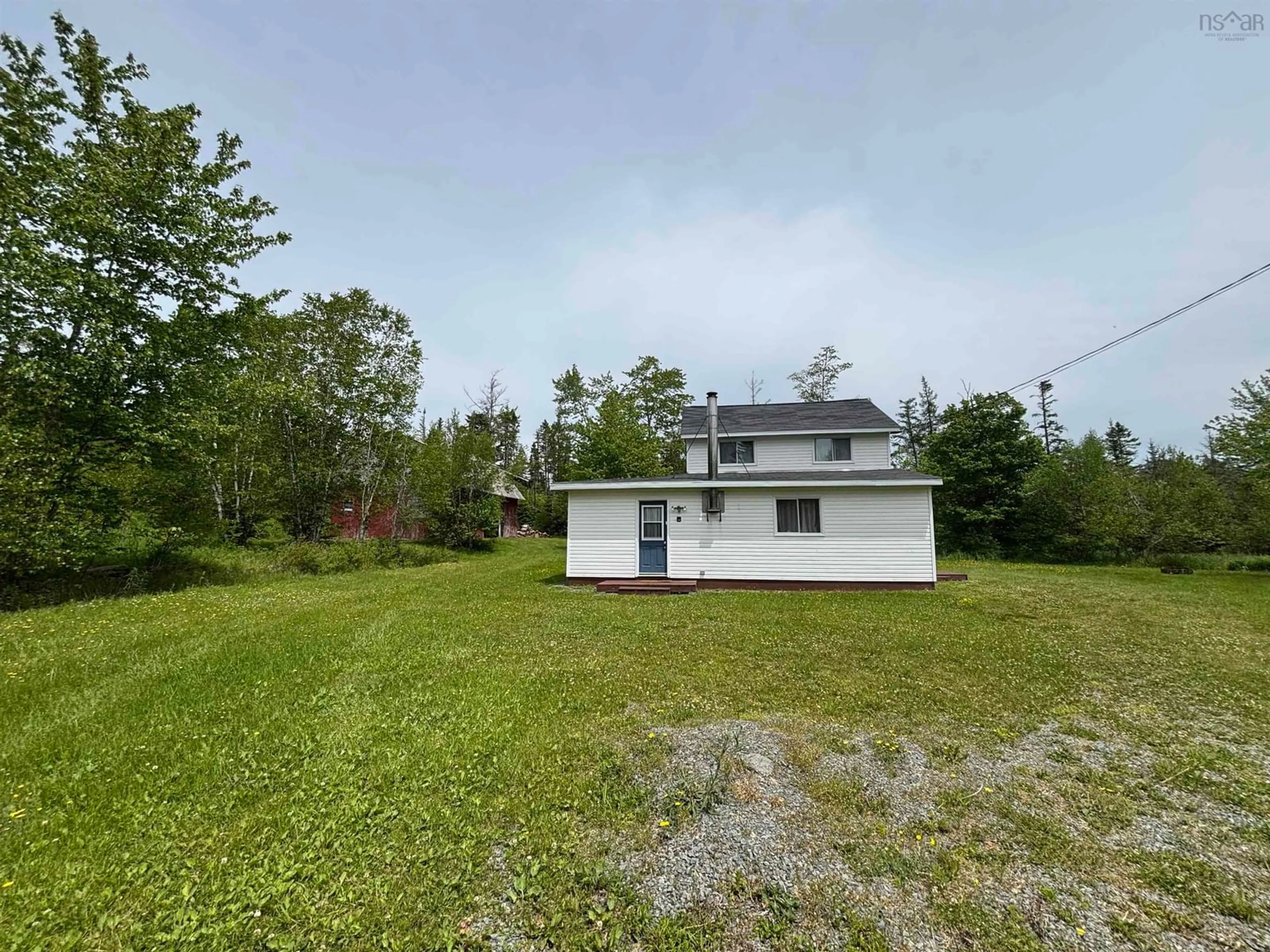 A pic from outside/outdoor area/front of a property/back of a property/a pic from drone, unknown for 20 Benvie Hill Rd, Greenwood Nova Scotia B0N 1X0