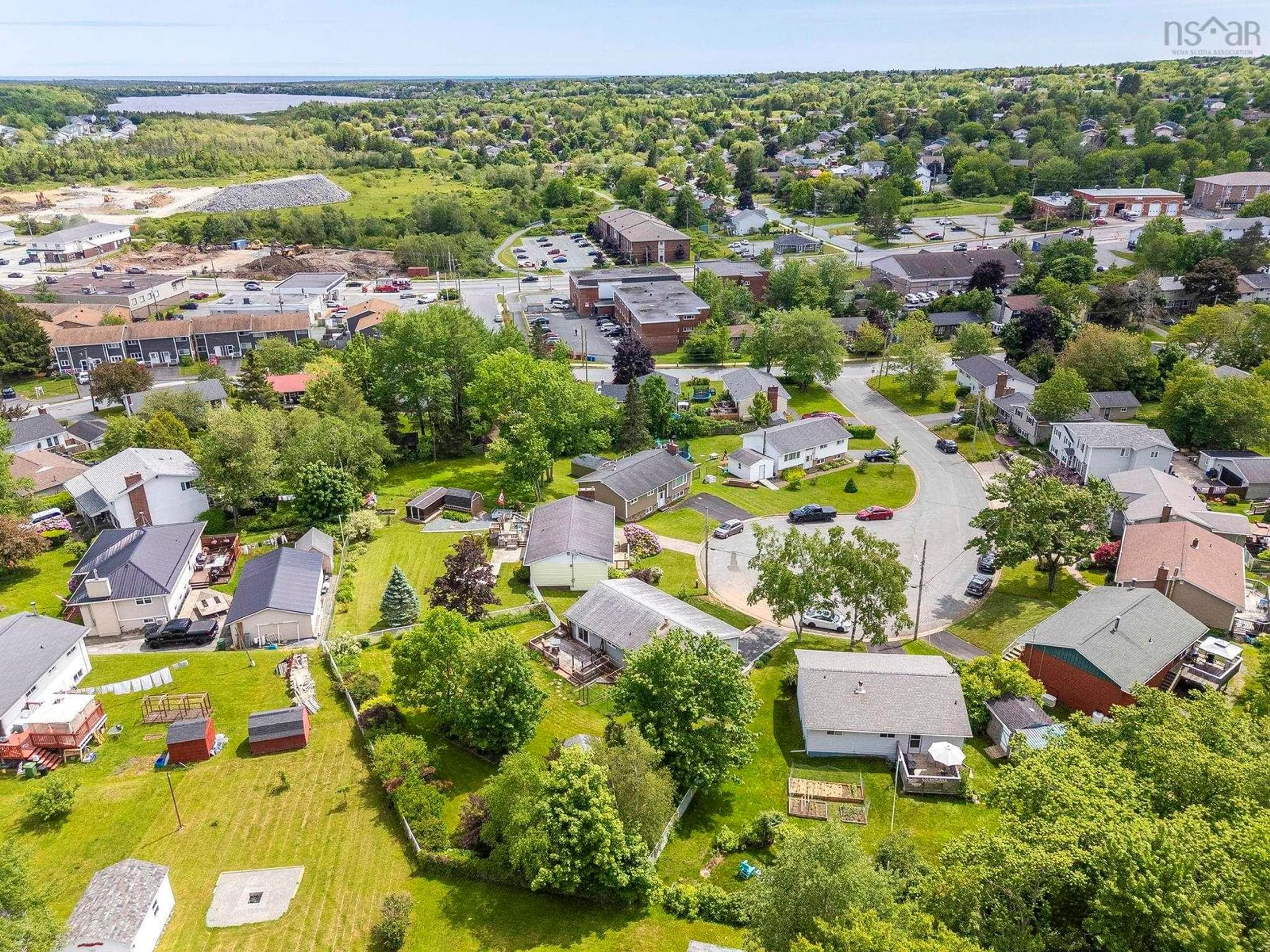 A pic from outside/outdoor area/front of a property/back of a property/a pic from drone, street for 28 Eastwood Crt, Forest Hills Nova Scotia B2W 4J2