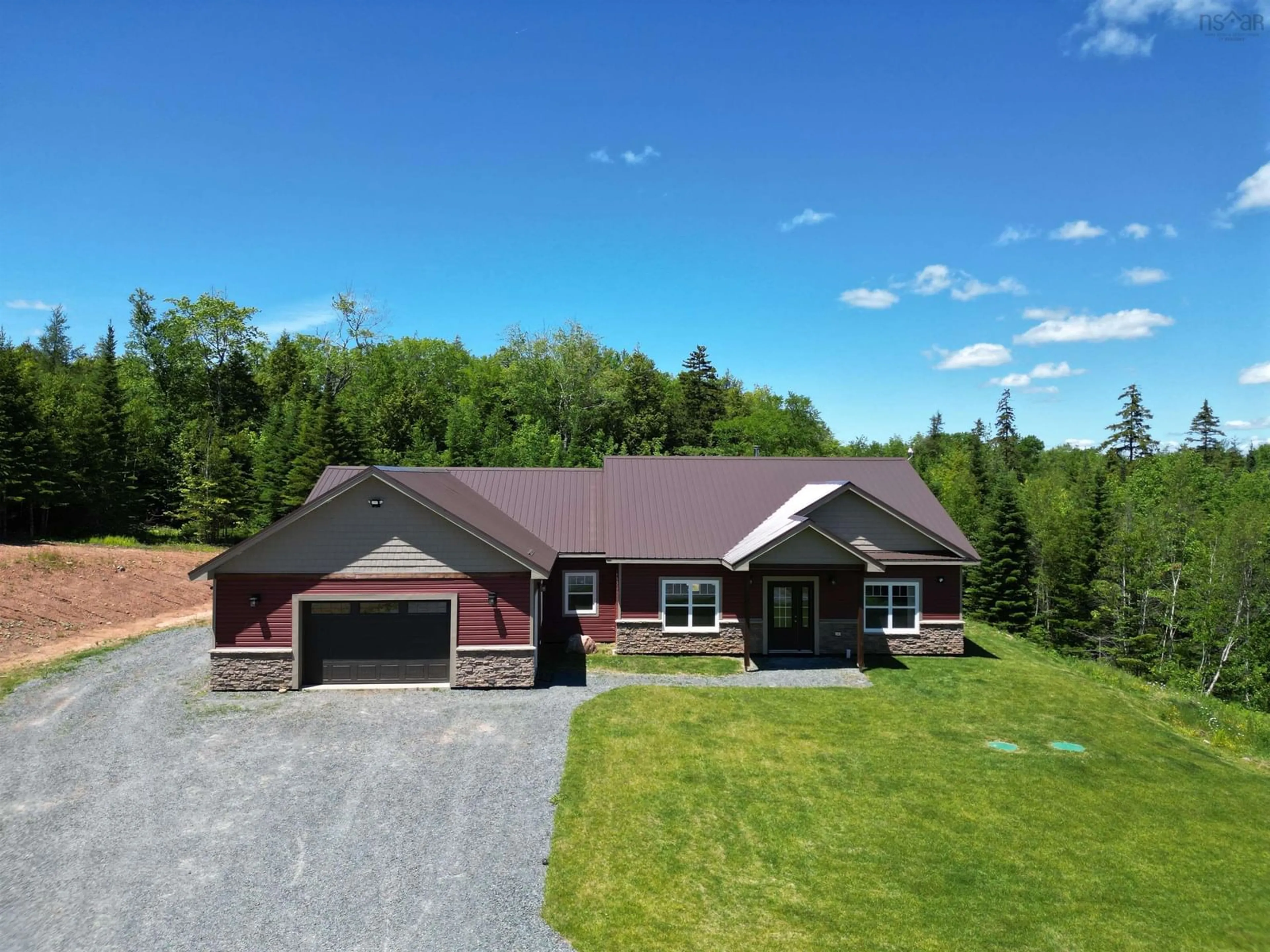 A pic from outside/outdoor area/front of a property/back of a property/a pic from drone, unknown for 1020 Shortts Lake West Rd, Shortts Lake Nova Scotia B0N 2J0