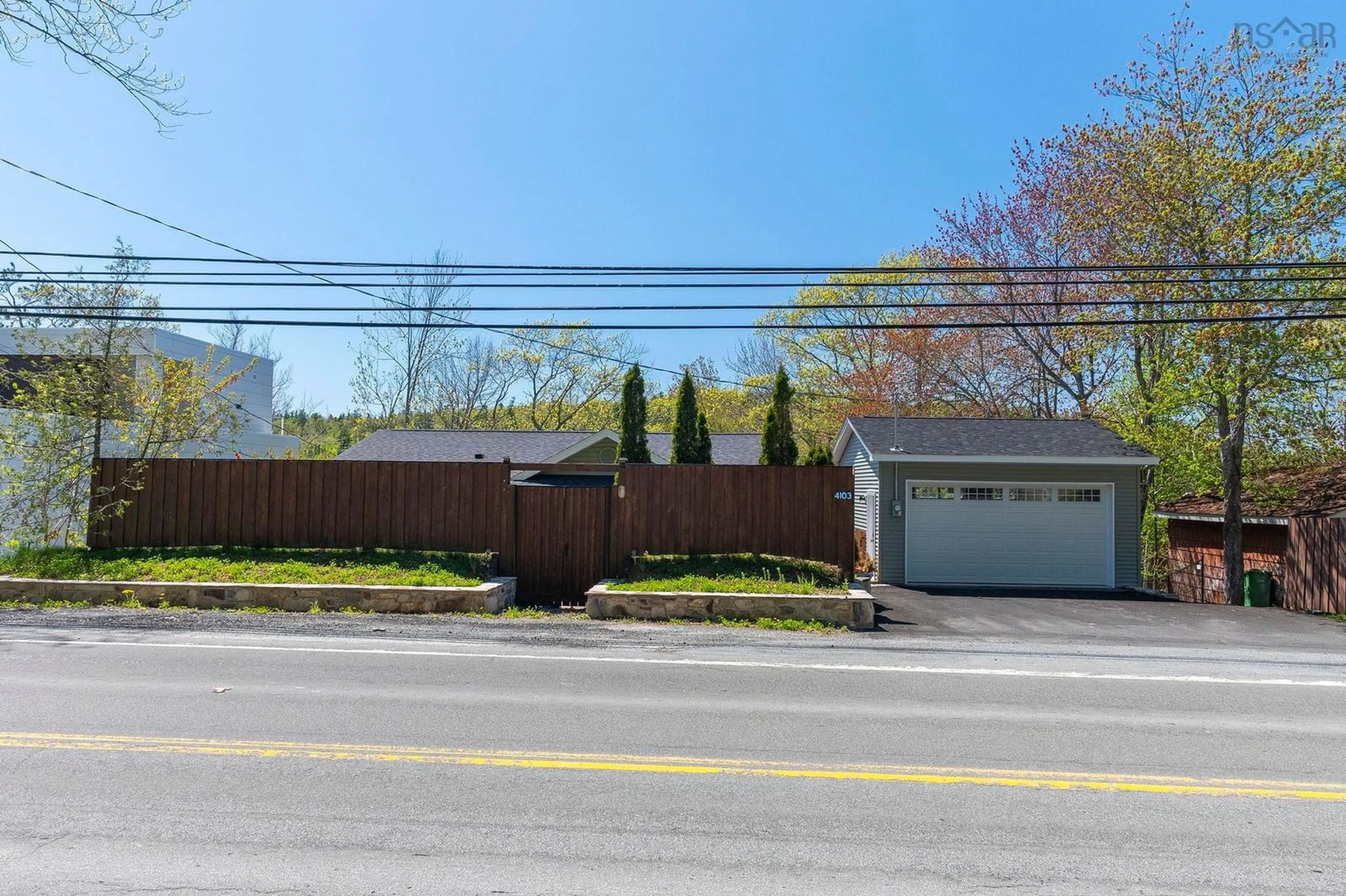 A pic from outside/outdoor area/front of a property/back of a property/a pic from drone, street for 4103 Highway 2 Hwy, Wellington Nova Scotia B2T 1A3