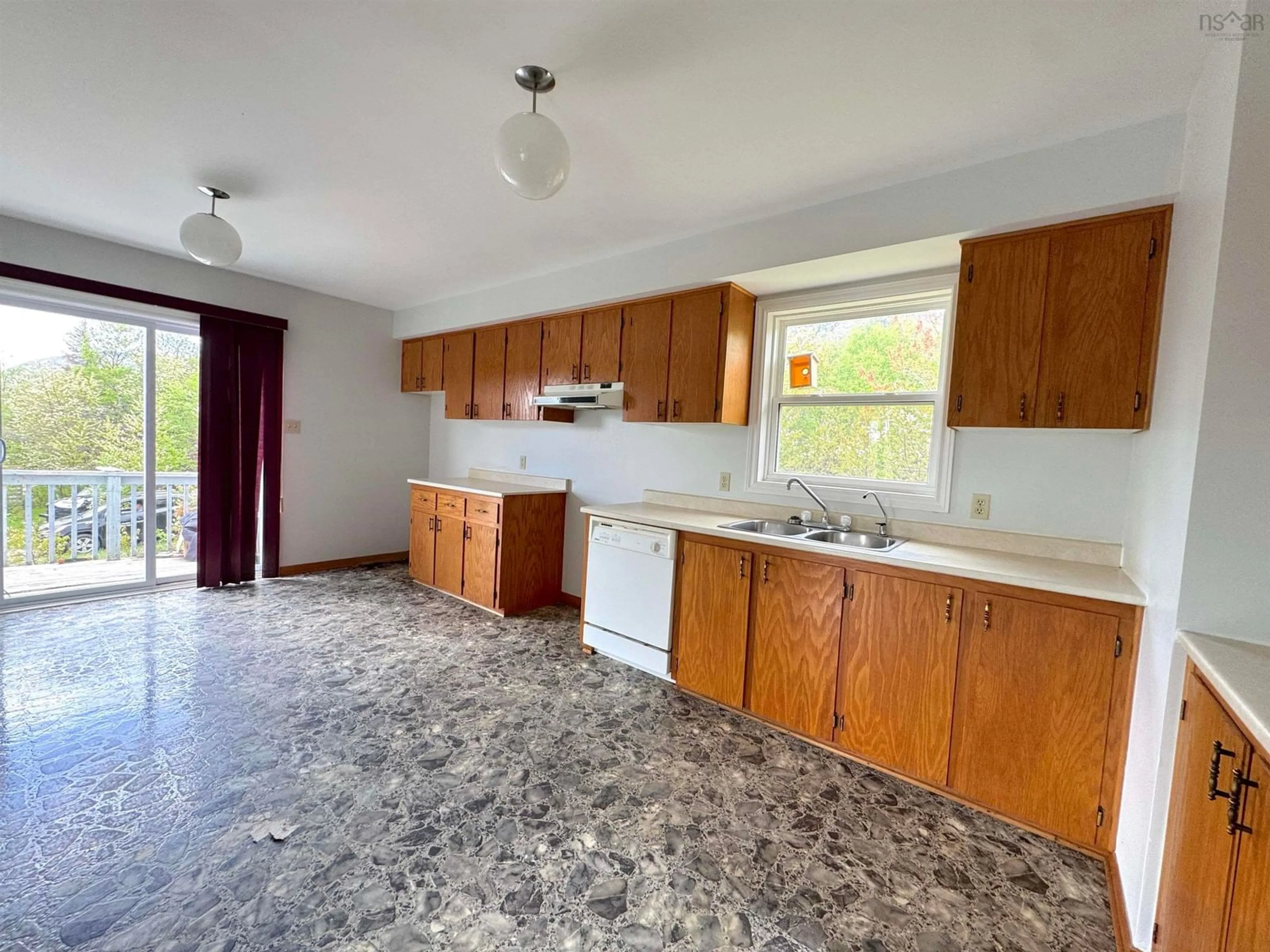 Standard kitchen, ceramic/tile floor for 1171 Bay St Lawrence Road, Aspy Bay Nova Scotia B0C 1G0
