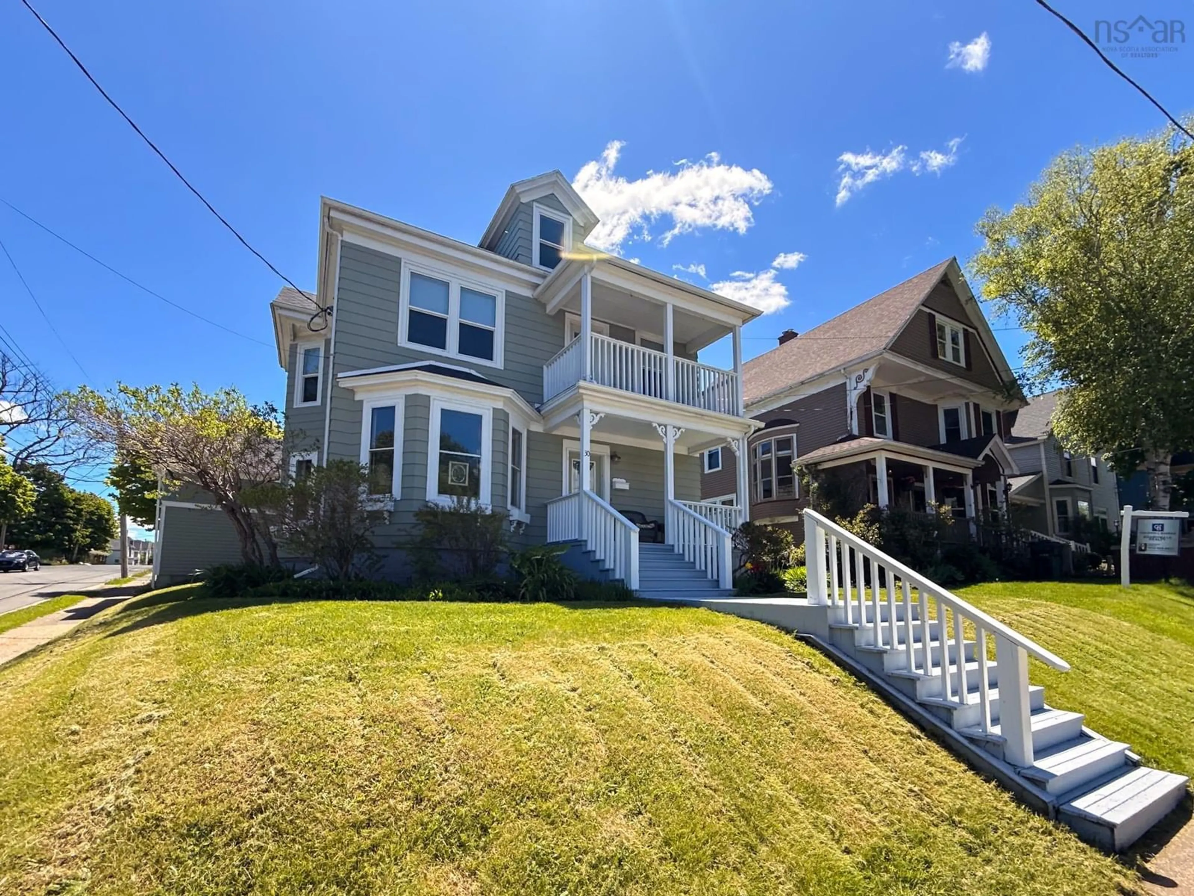 A pic from outside/outdoor area/front of a property/back of a property/a pic from drone, street for 30 Beacon St, Sydney Nova Scotia B1P 4S9