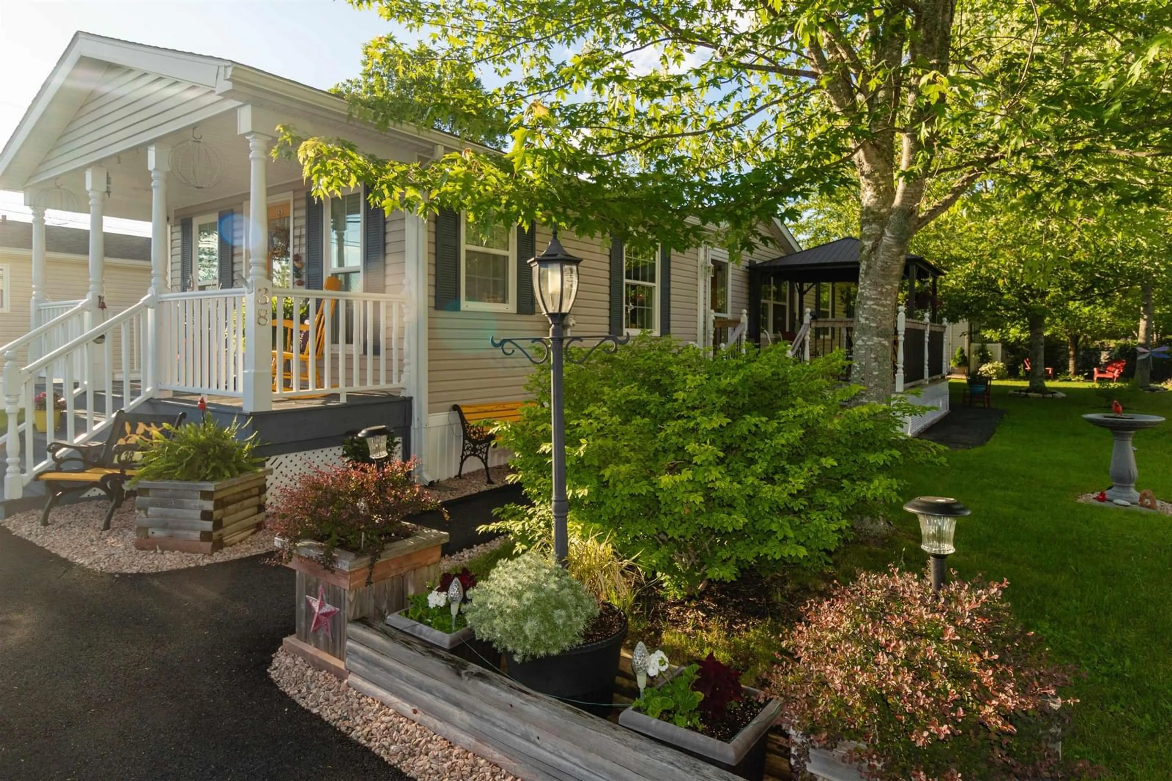 Home with vinyl exterior material, street for 38 Irven Dr, Garlands Crossing Nova Scotia B0N 2T0