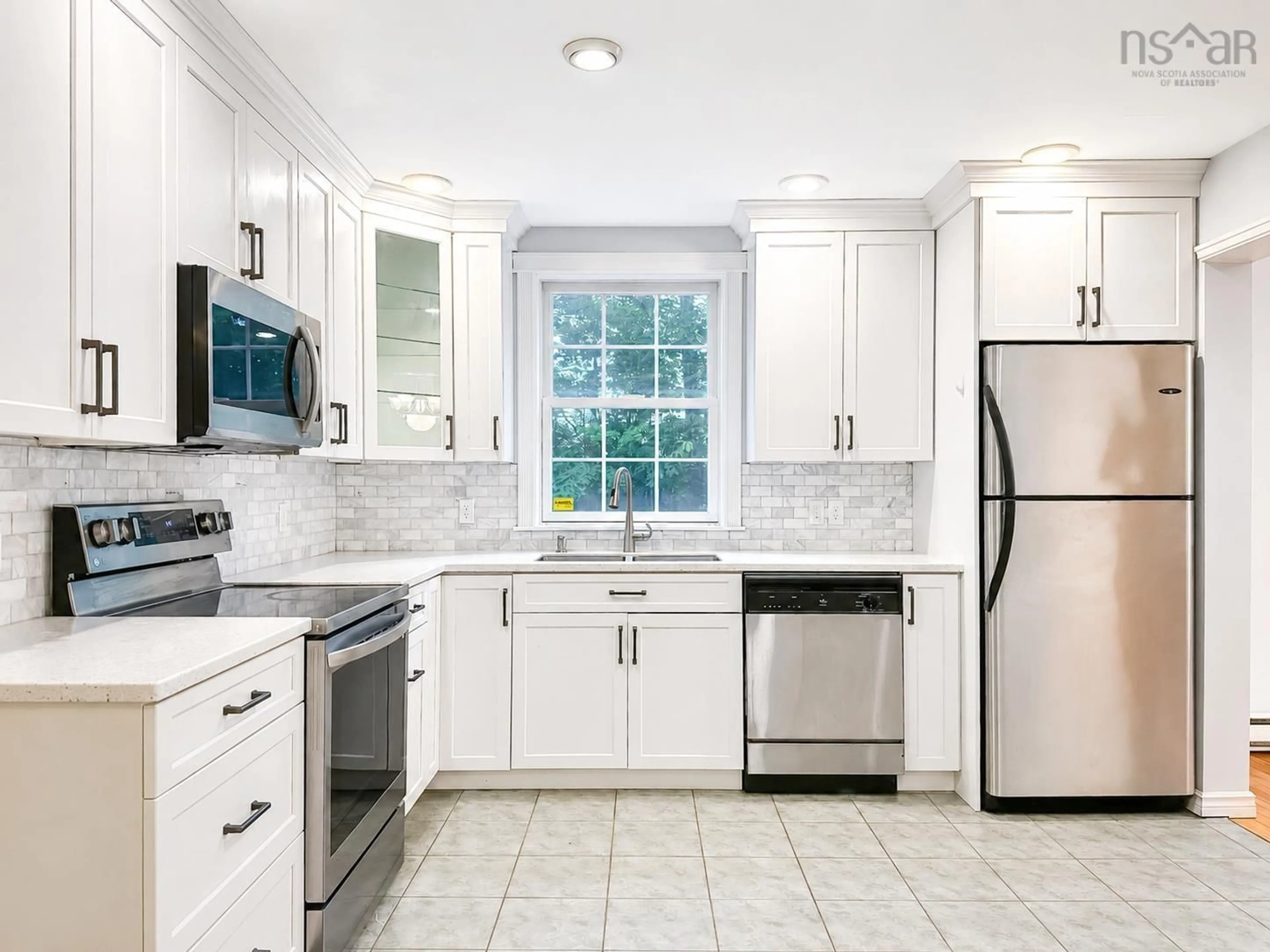 Open concept kitchen, ceramic/tile floor for 89 Terra Nova Dr, Kentville Nova Scotia B4N 5H1