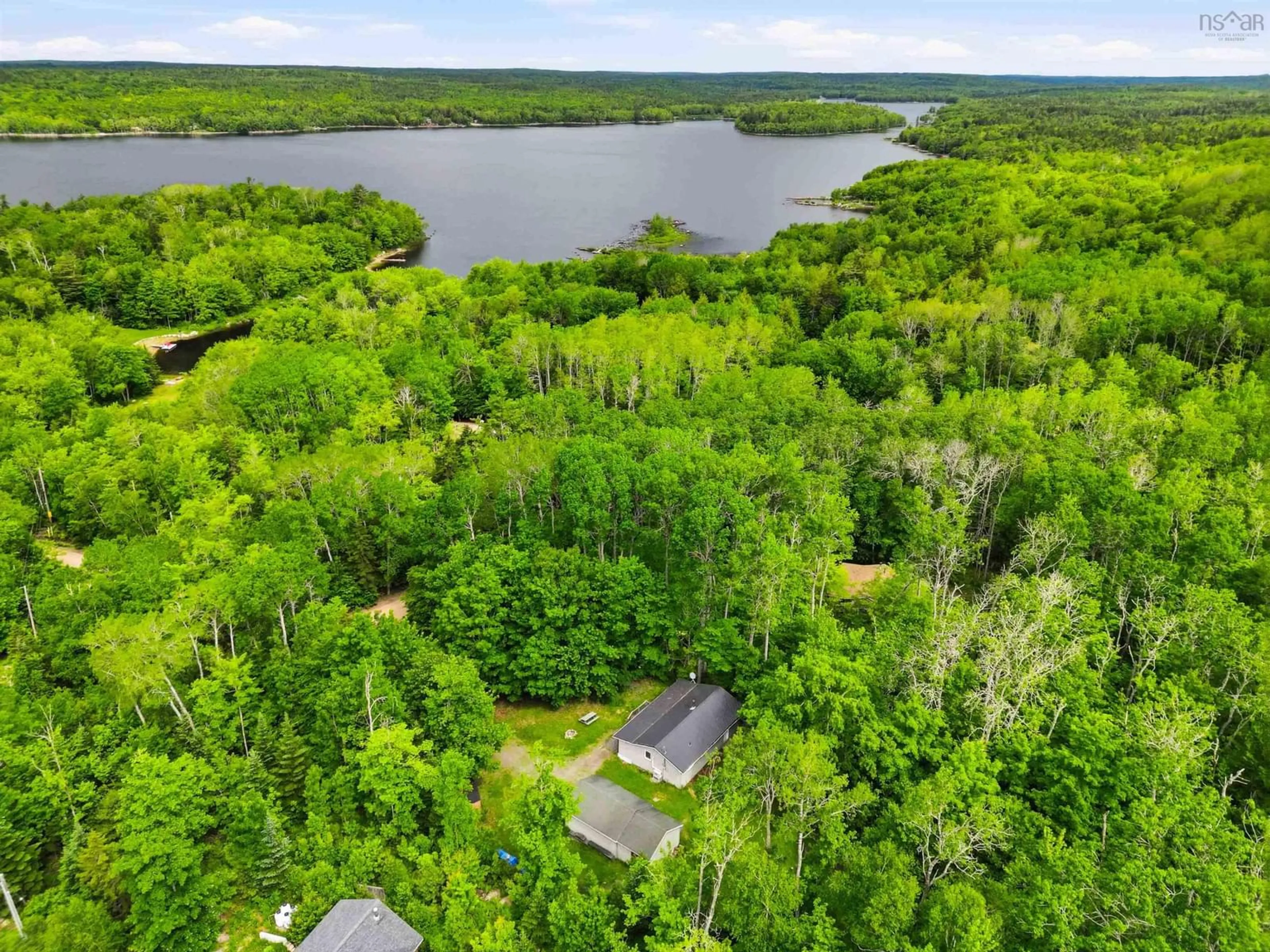 A pic from outside/outdoor area/front of a property/back of a property/a pic from drone, water/lake/river/ocean view for 138 Falkenham Rd, East Dalhousie Nova Scotia B0R 1H0