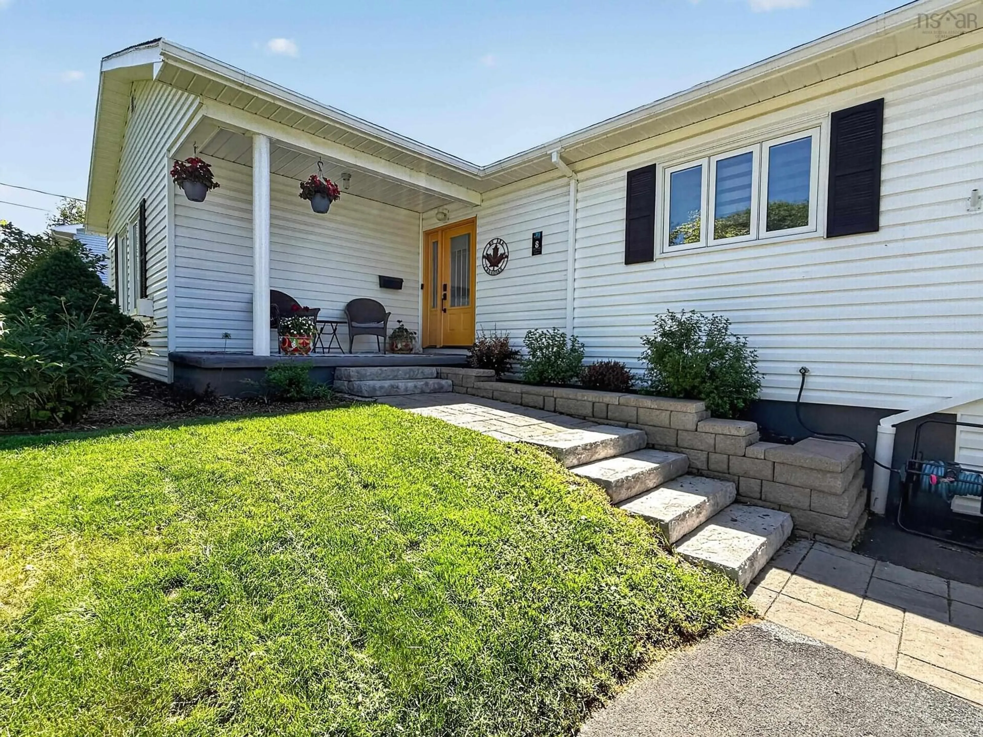 Home with vinyl exterior material, street for 8 Windemere Crt, Truro Nova Scotia B2N 5X7
