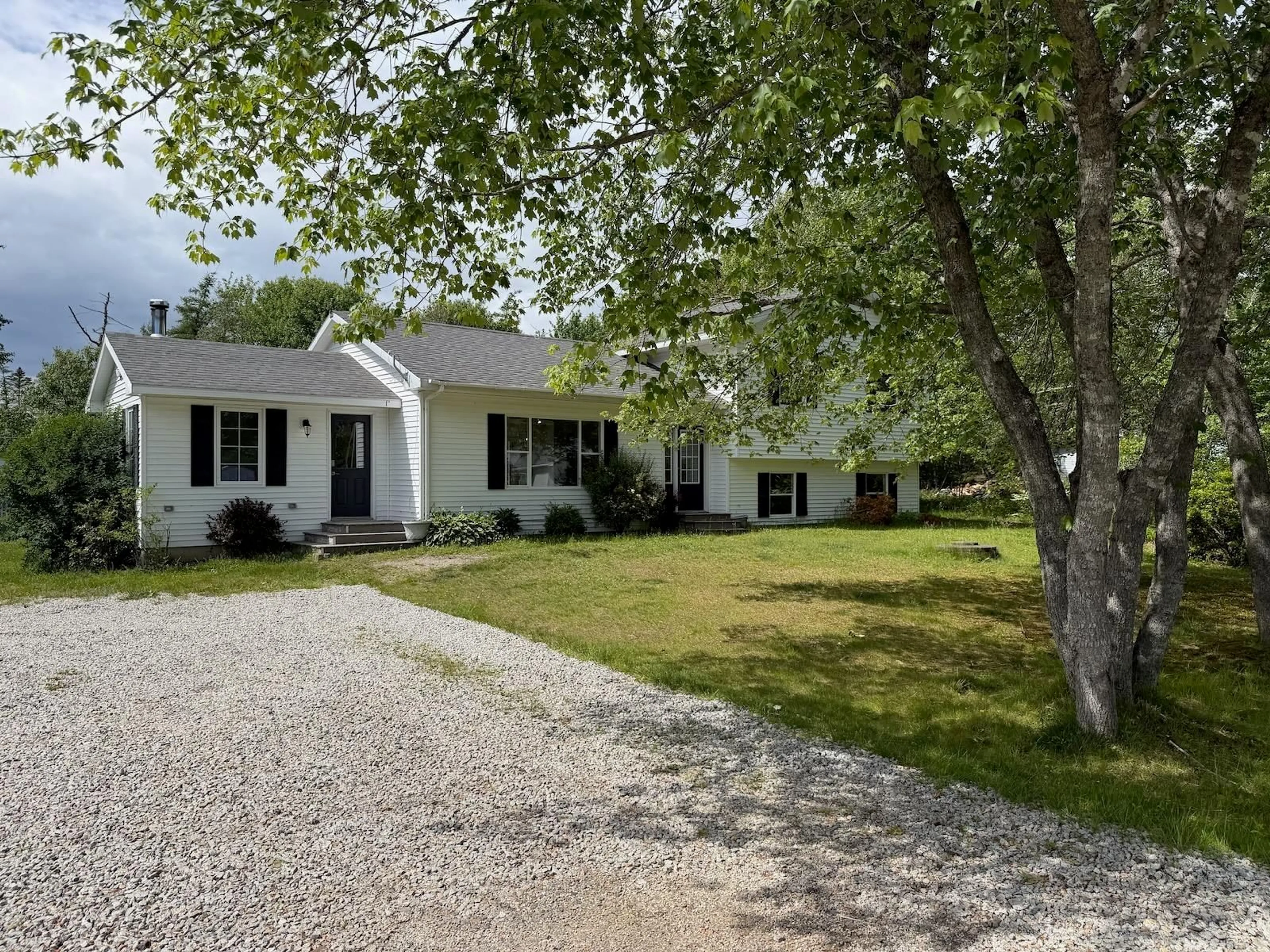 A pic from outside/outdoor area/front of a property/back of a property/a pic from drone, street for 615 Gavel Rd, Gavelton Nova Scotia B0W 3M0