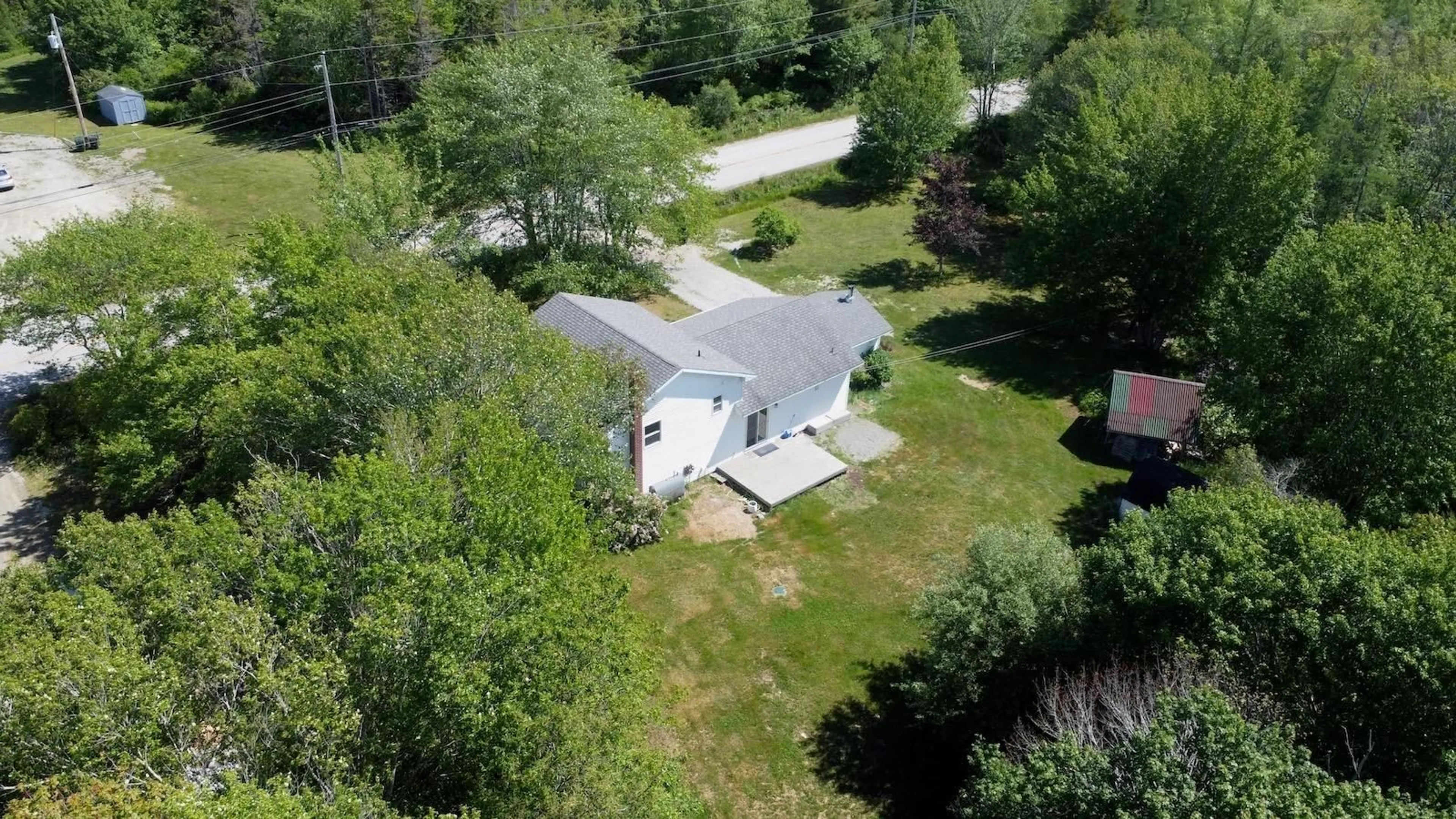 A pic from outside/outdoor area/front of a property/back of a property/a pic from drone, unknown for 615 Gavel Rd, Gavelton Nova Scotia B0W 3M0