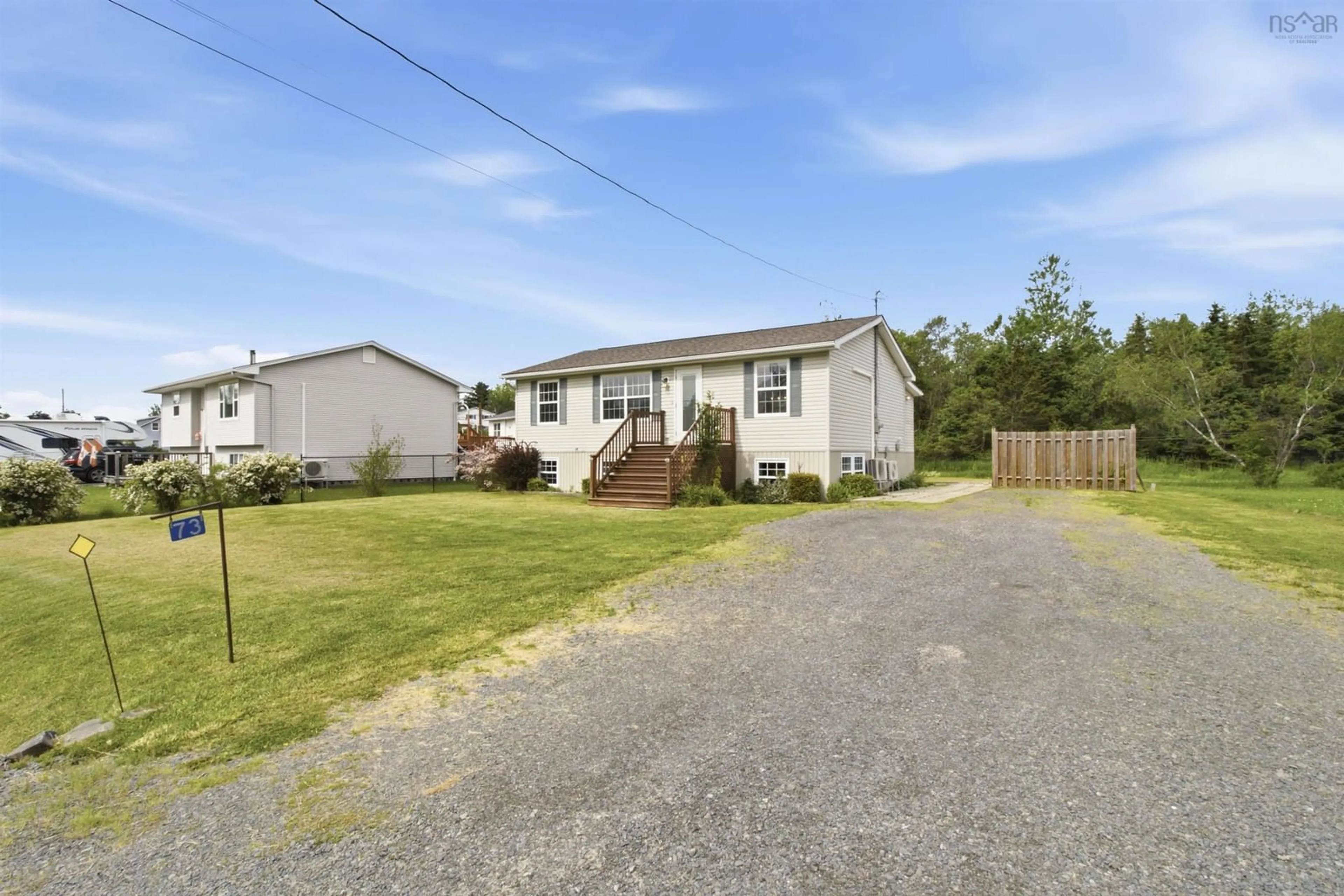 A pic from outside/outdoor area/front of a property/back of a property/a pic from drone, street for 73 Underwood Rd, Garlands Crossing Nova Scotia B0N 2T0
