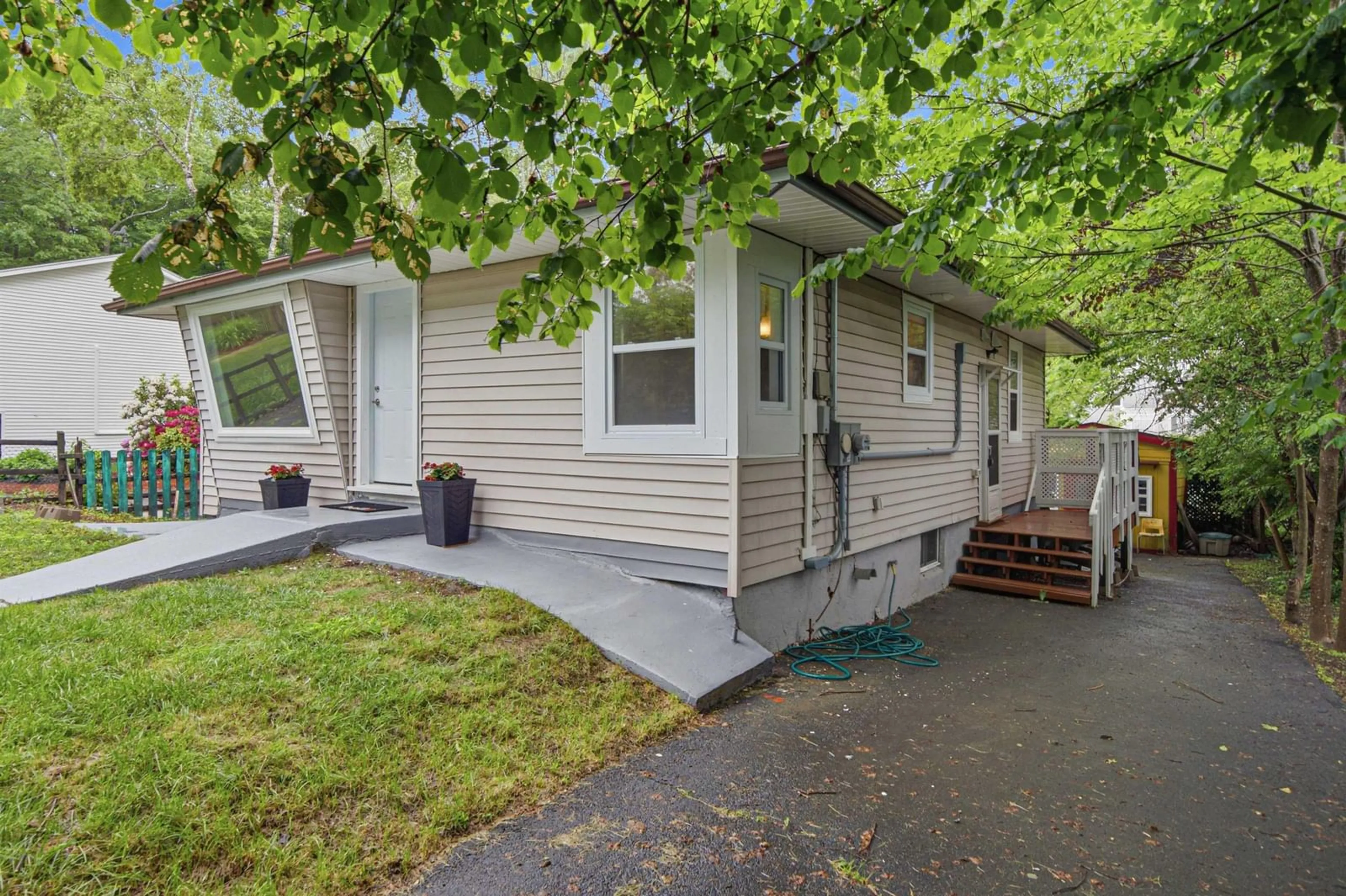 Home with vinyl exterior material, street for 12 Nelson Avenue, Halifax Nova Scotia B3P 1V8